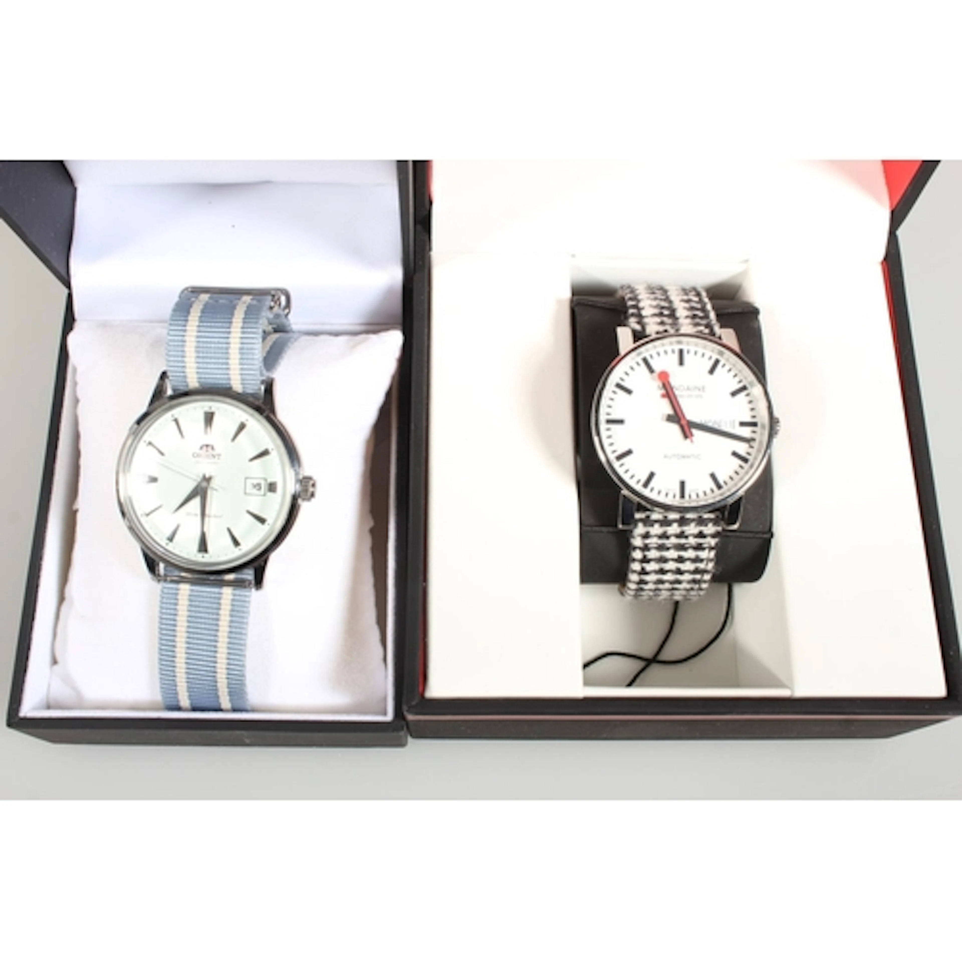 Mondaine automatic gents official Railways wristwatch, with ...