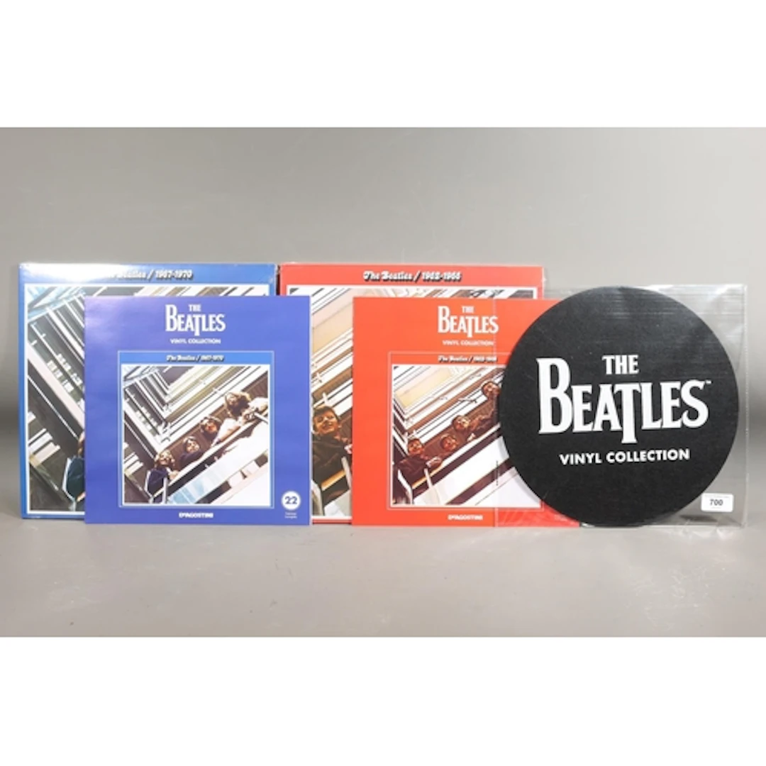 The Beatles vinyl albums from the DeAgostini collection 1962...