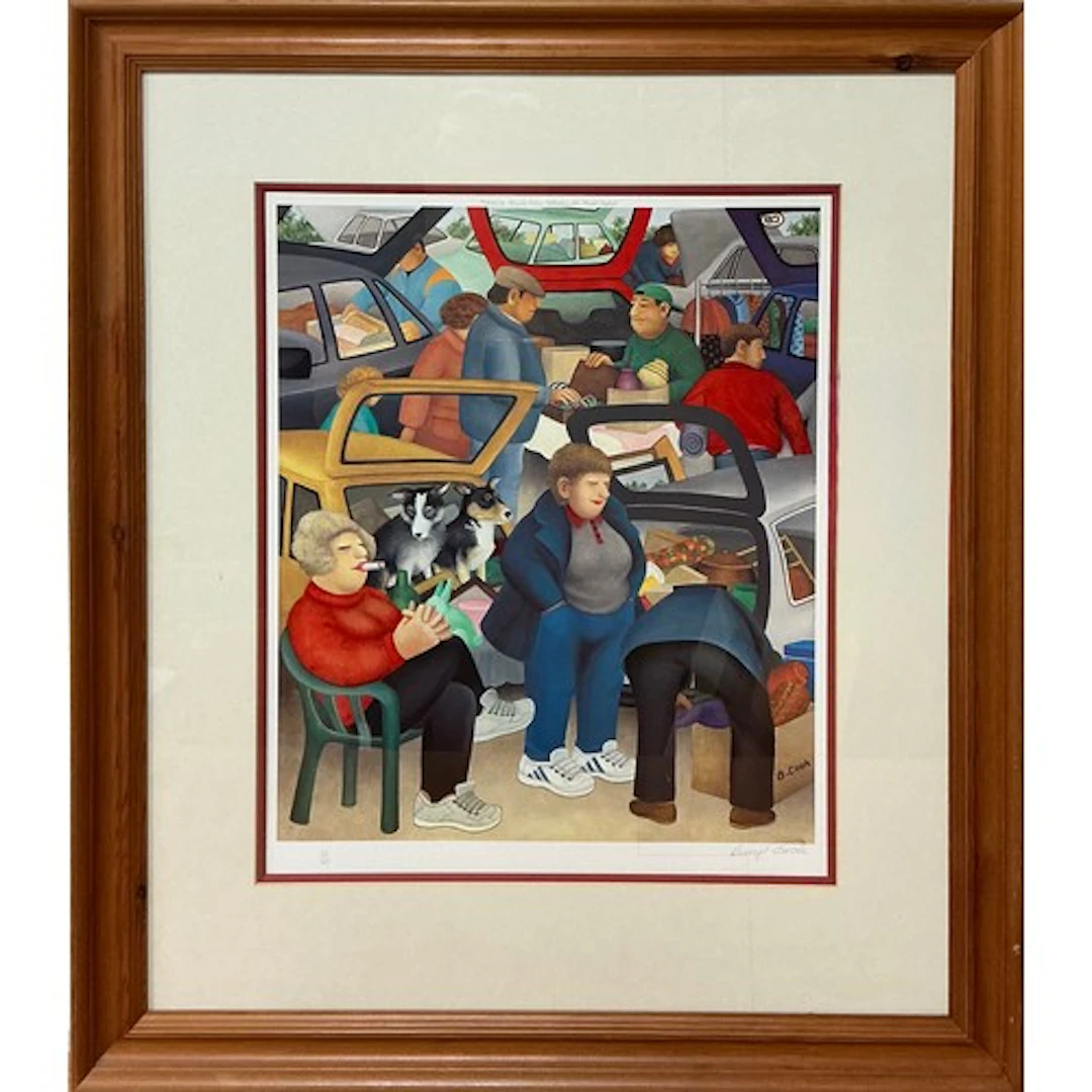 Beryl Cook (British, 1926-2008), by and after Boot Sale si...