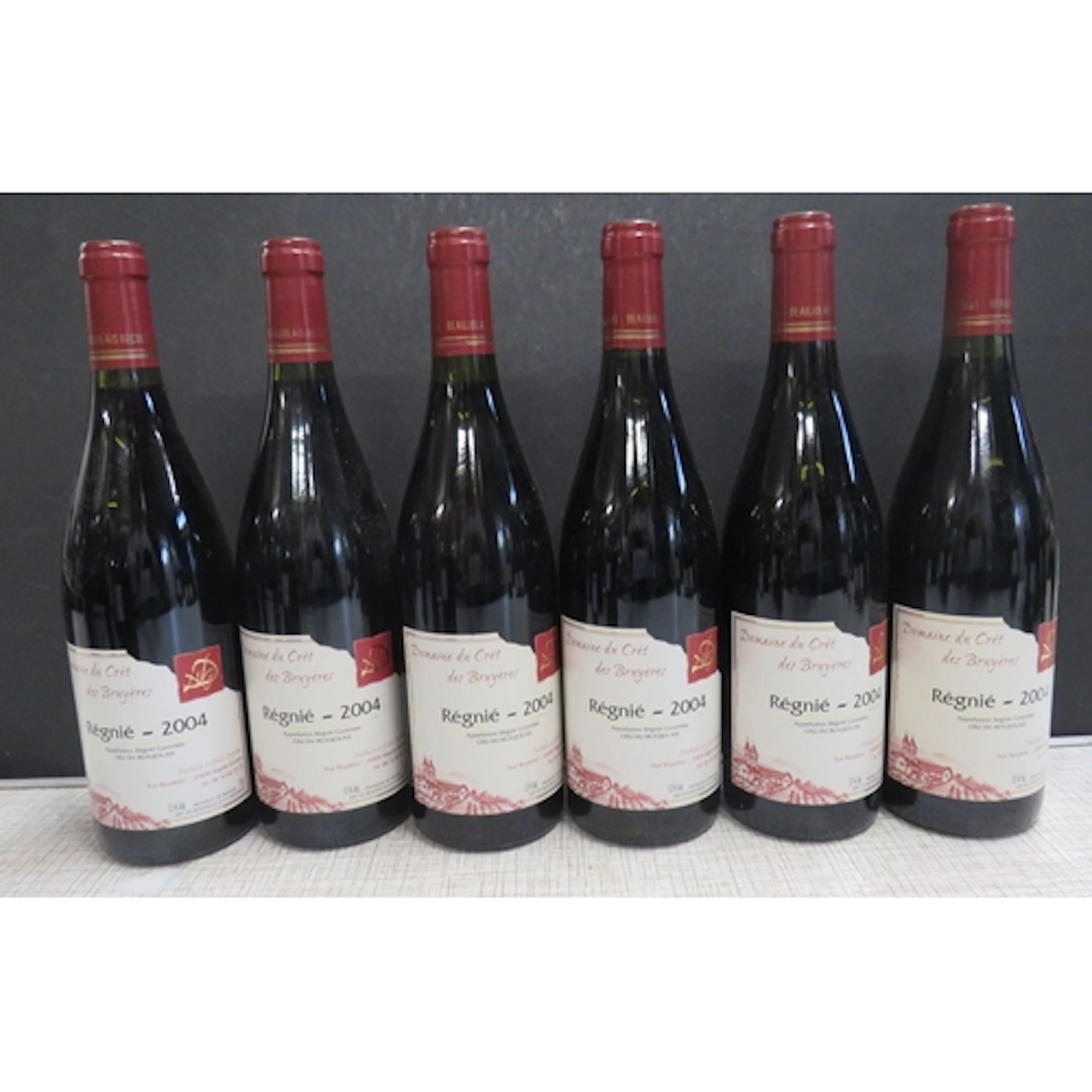 Regnie 2004 Cru du Beaujolais Red Wine (6 bottles x 75cl)