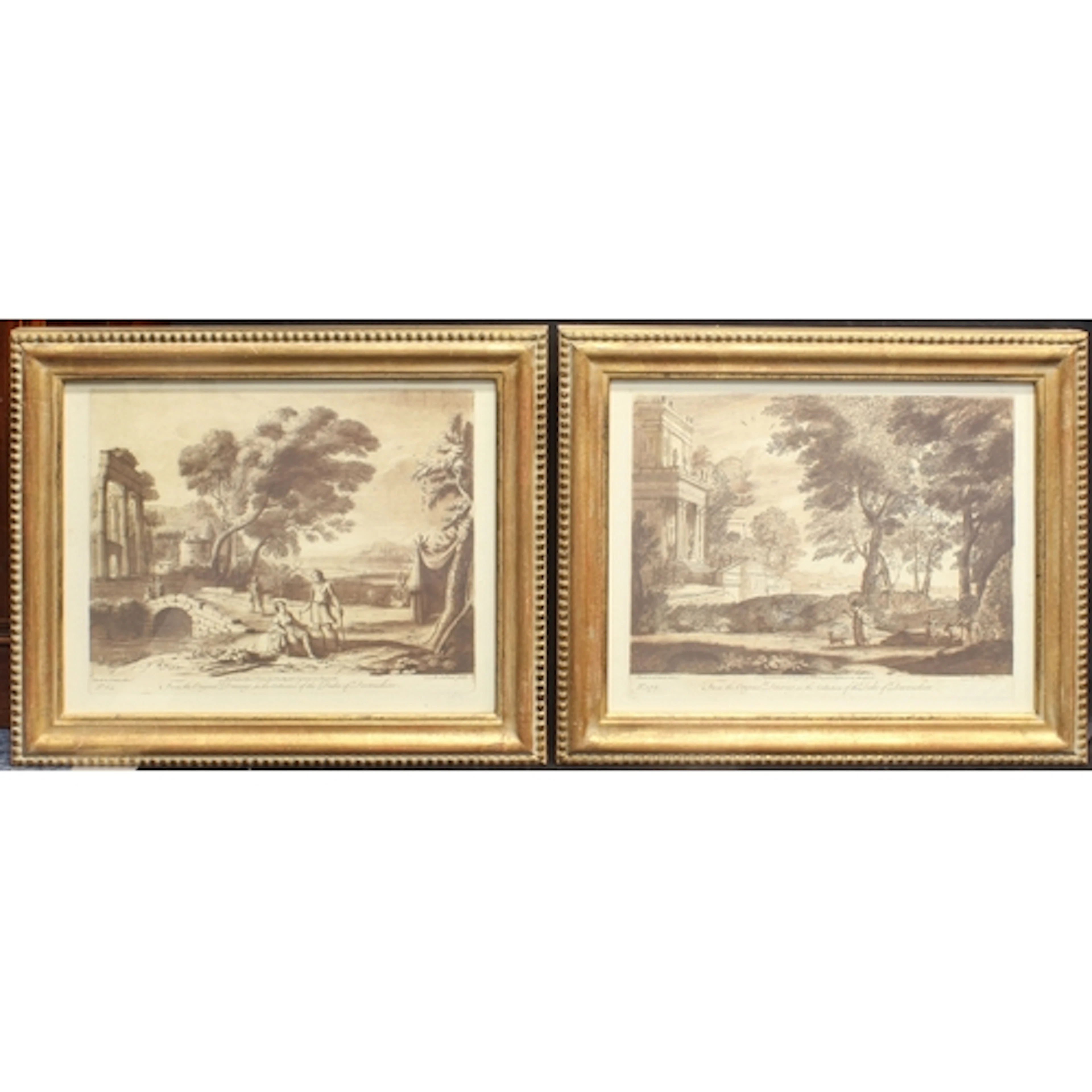 Richard Earlom (1743-1822) after Claude Le Lorrain Delin (c....