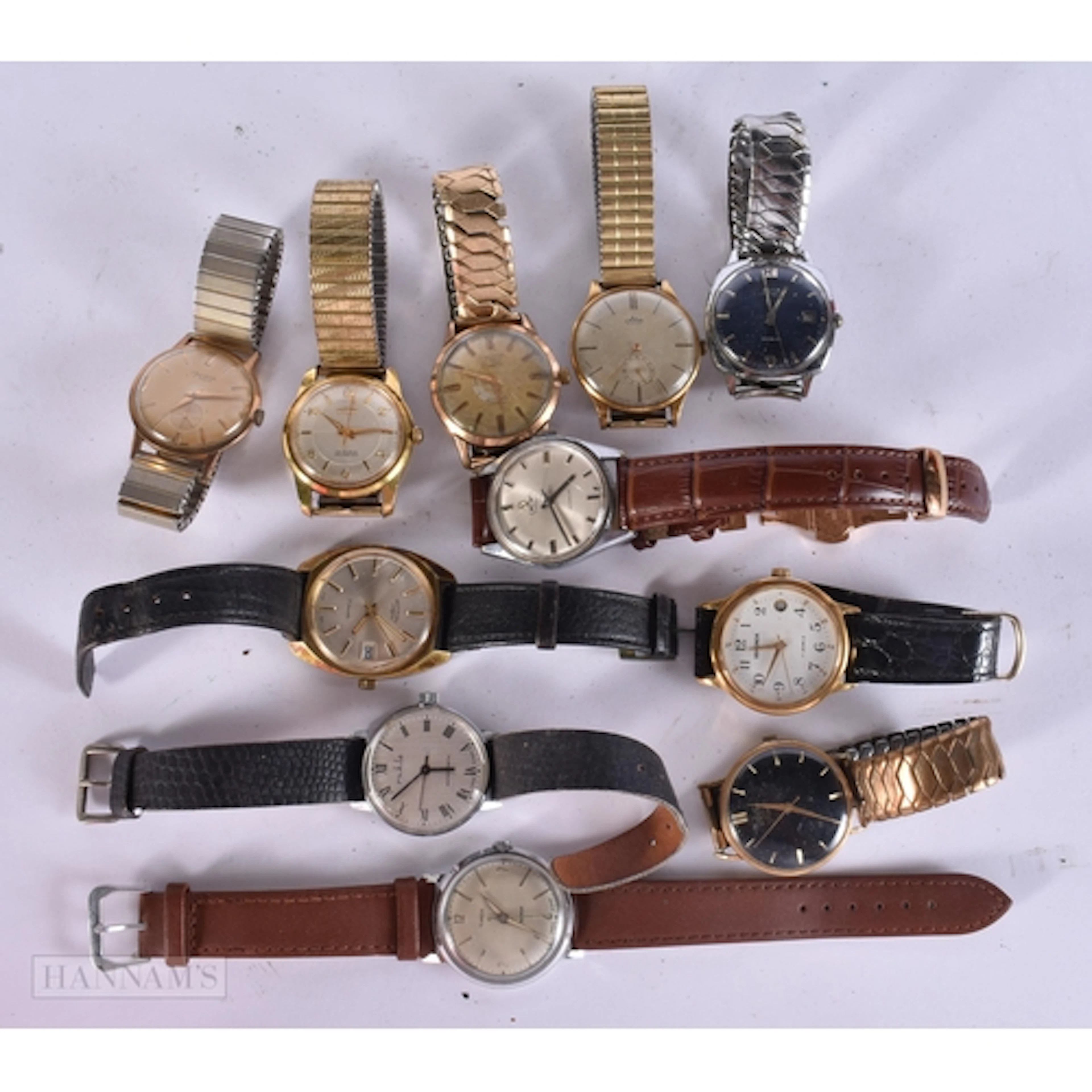 Vintage Mechanical Watches Job lot. Untested. (qty)