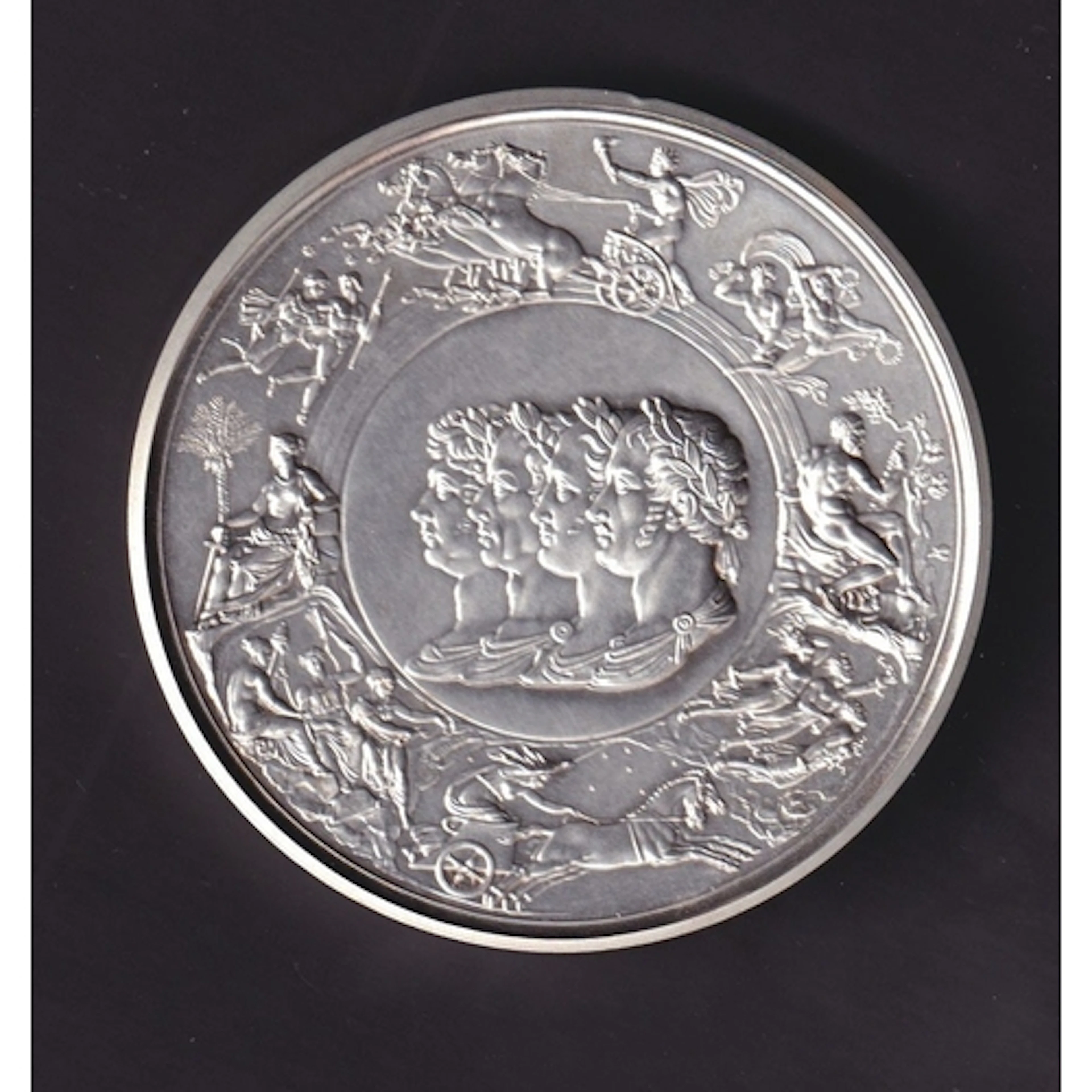 Royal Mint 1990 Battle of Waterloo 175th Anniversary sterlin...