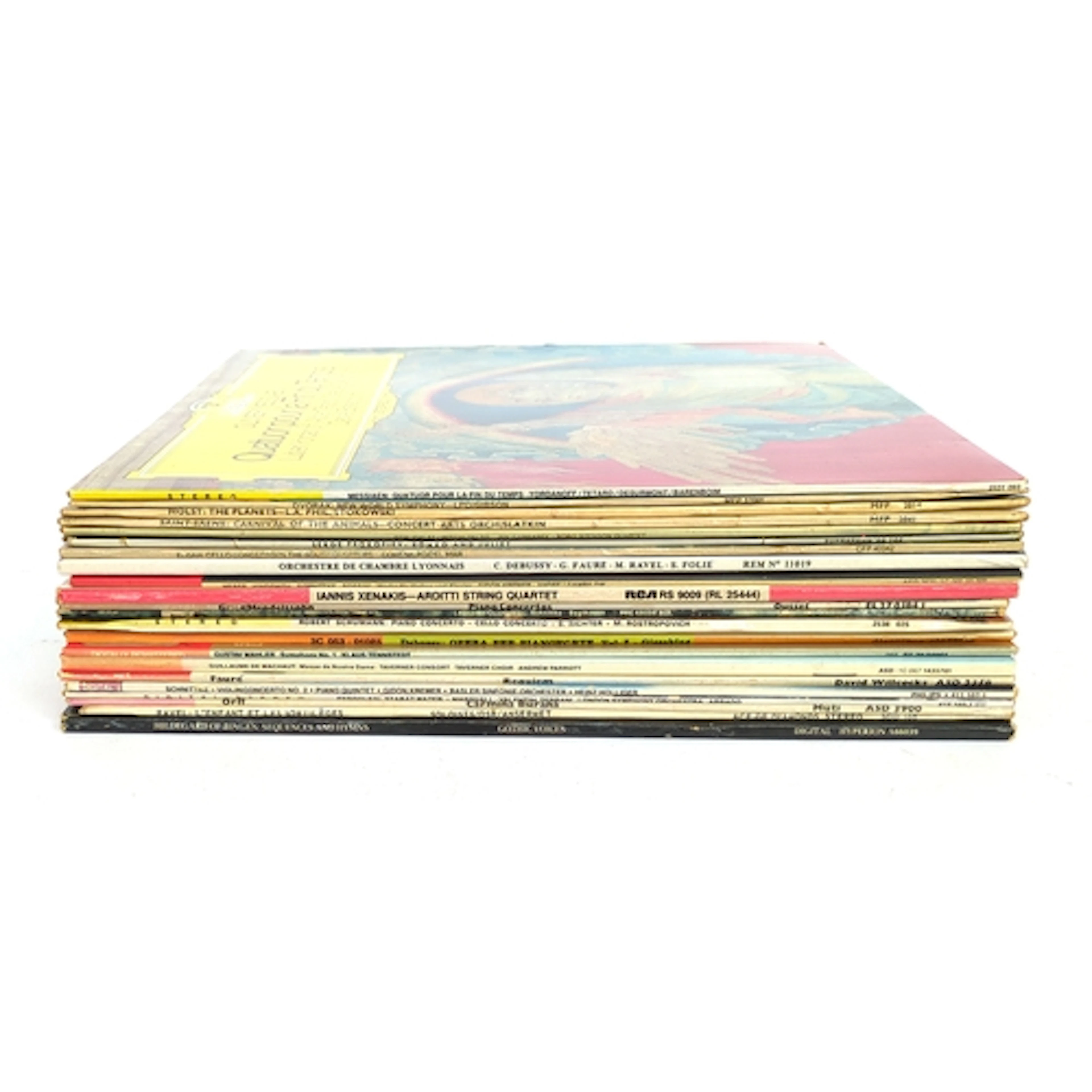 VINYL LPS, CLASSICAL VARIOUS. All single LPS. No boxed sets....