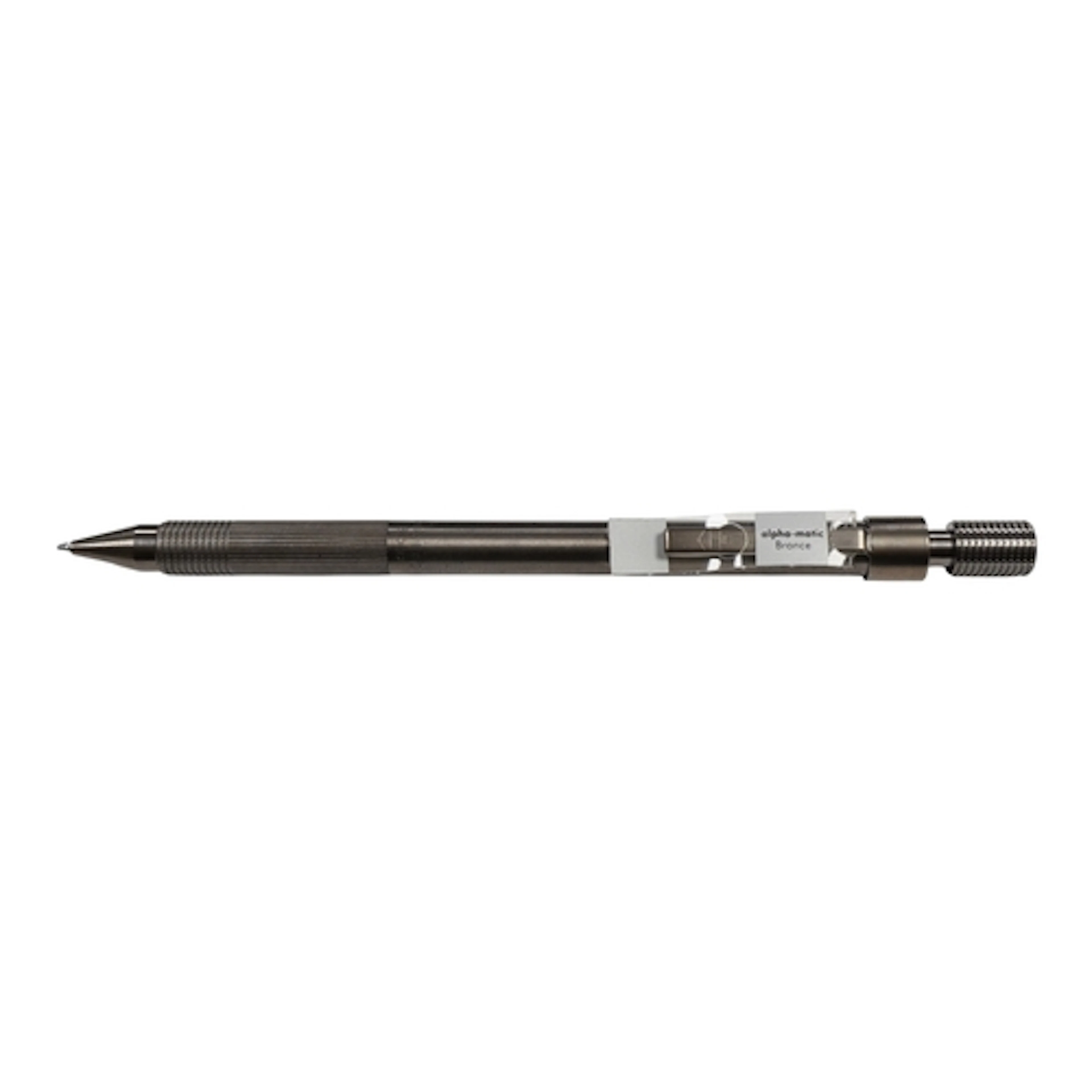 A cased Faber-Castell Alpha-matic propelling pencil in bronz...