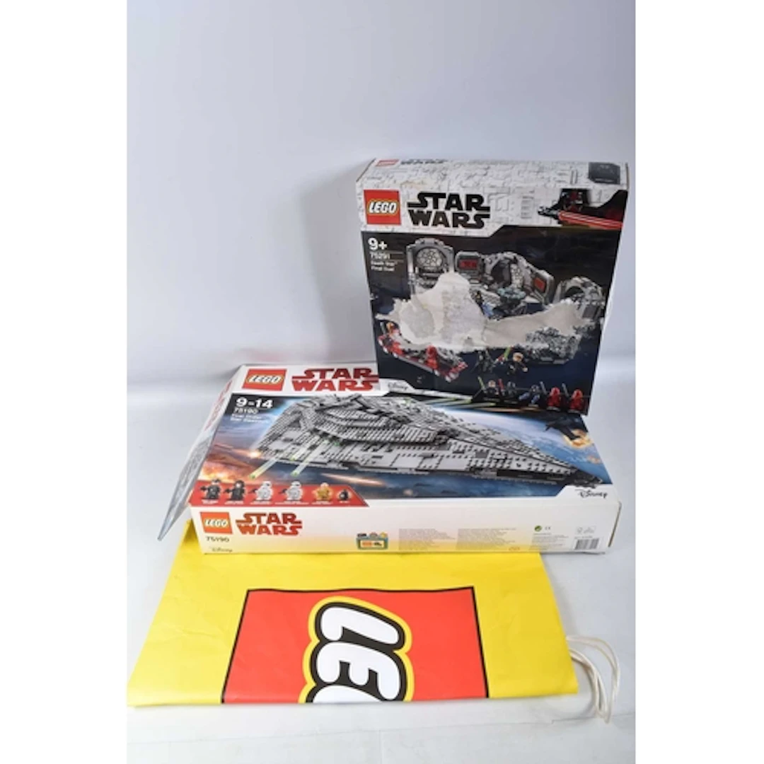 TWO BOXED STAR WARS LEGO SETS, including a sealed 75291 Deat...