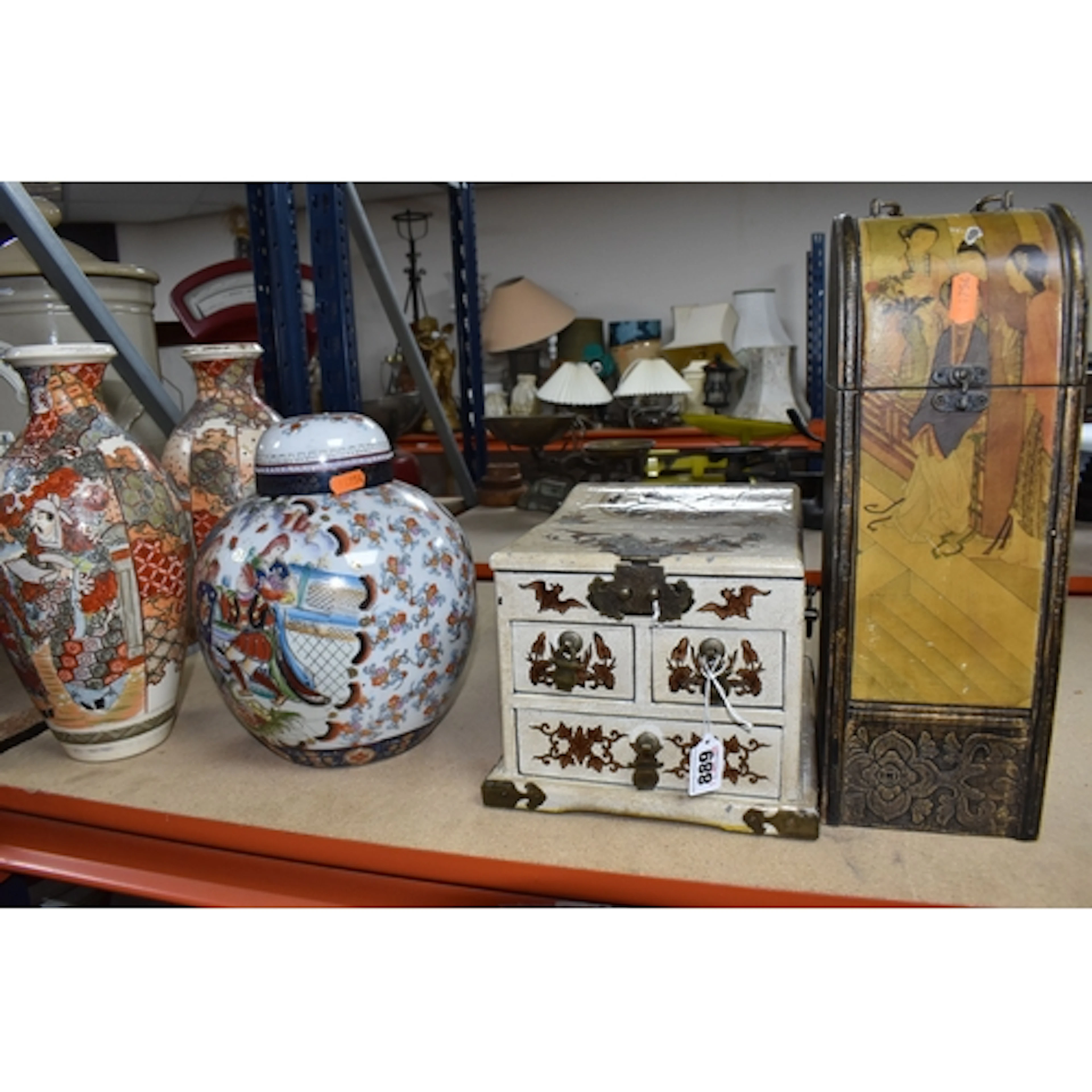 A GROUP OF CHINESE INTEREST ETC to include a vintage Chinese...