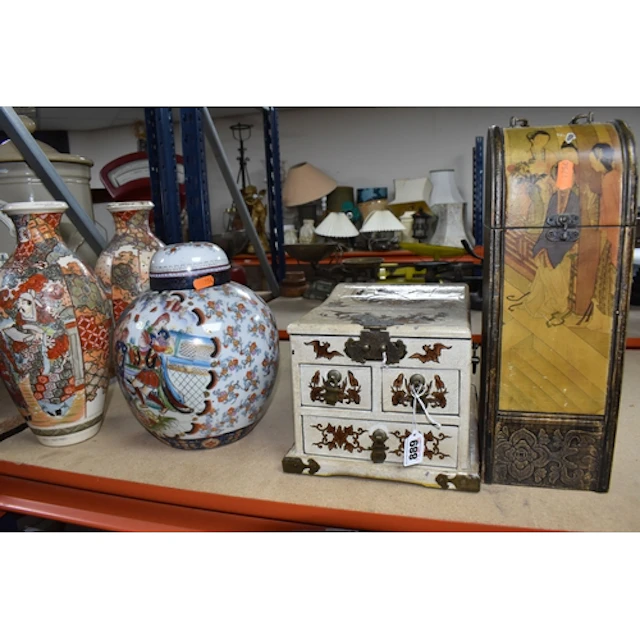 A GROUP OF CHINESE INTEREST ETC to include a vintage Chinese...
