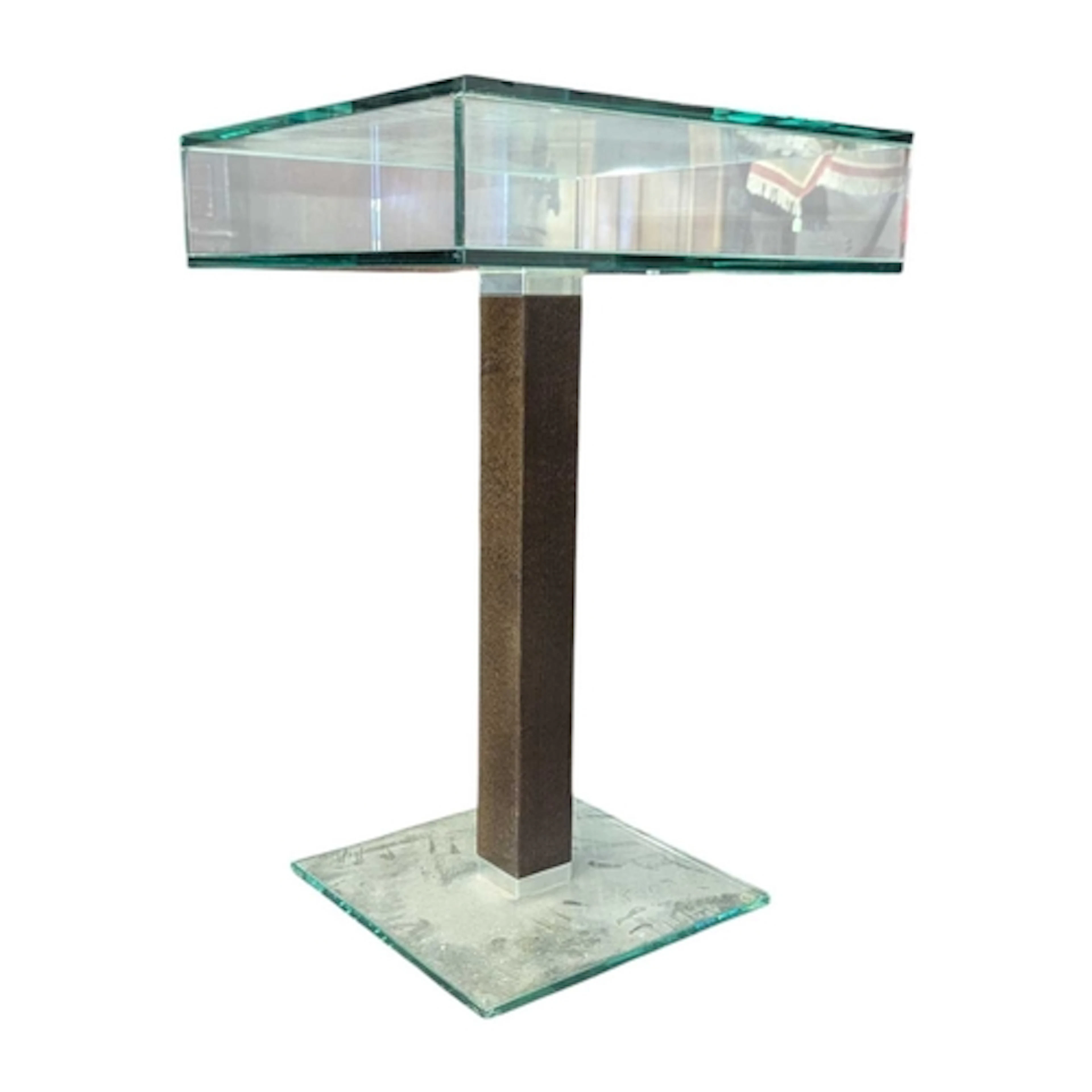 British Modern Design - A contemporary designer pedestal gla...