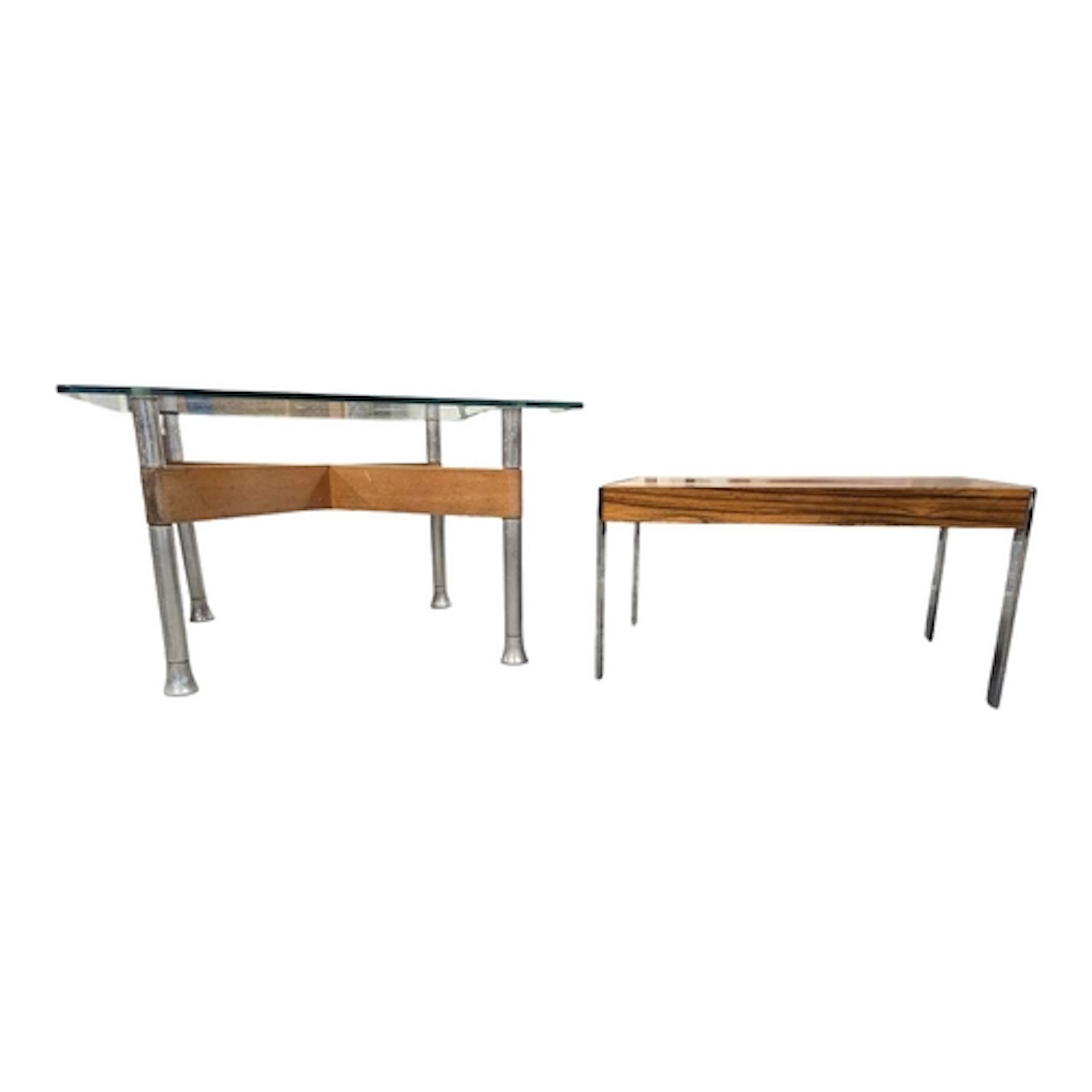 British Modern Design - Two 20th century / modern glass and ...