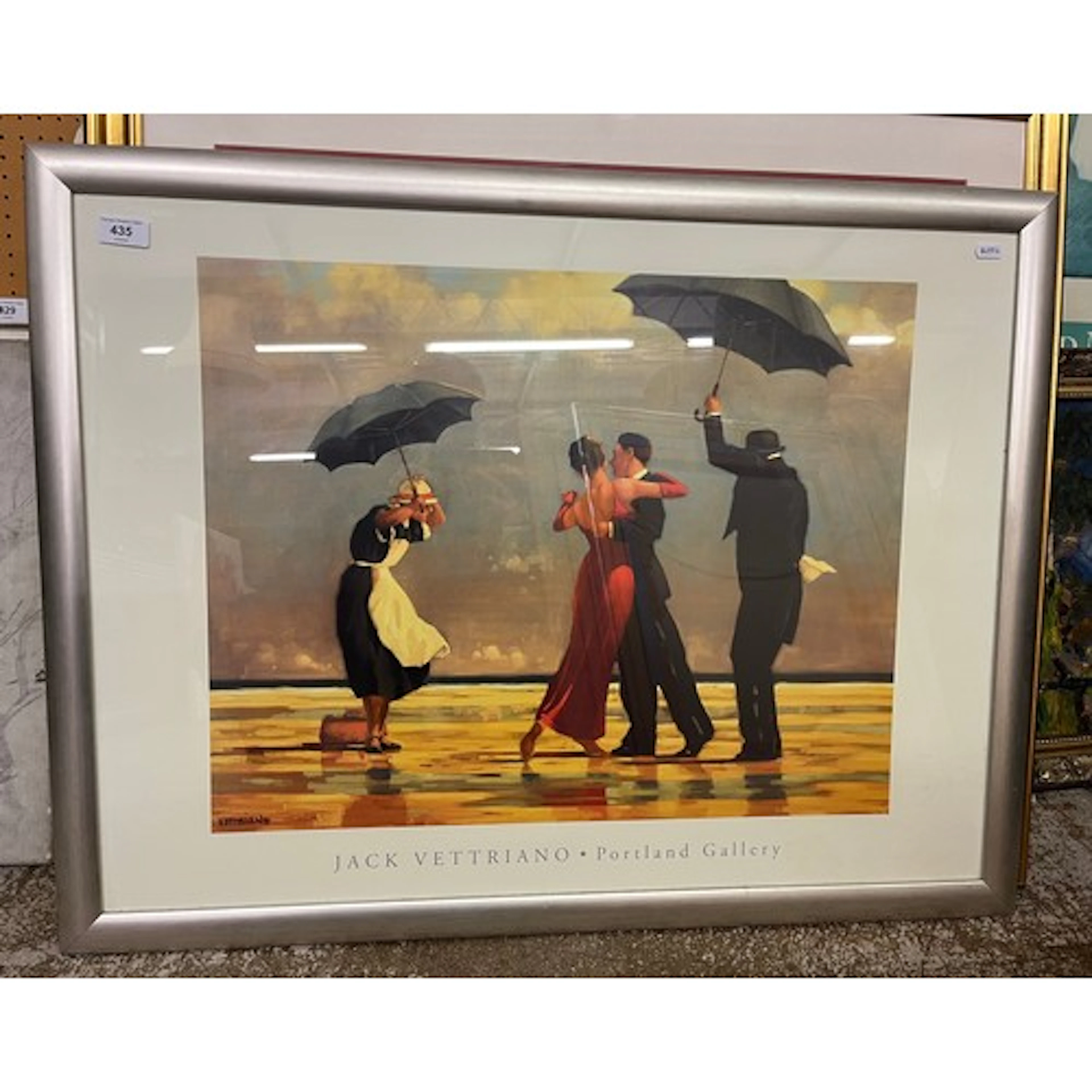 Jack Vettriano, Portland Gallery print, signed lower left, ...