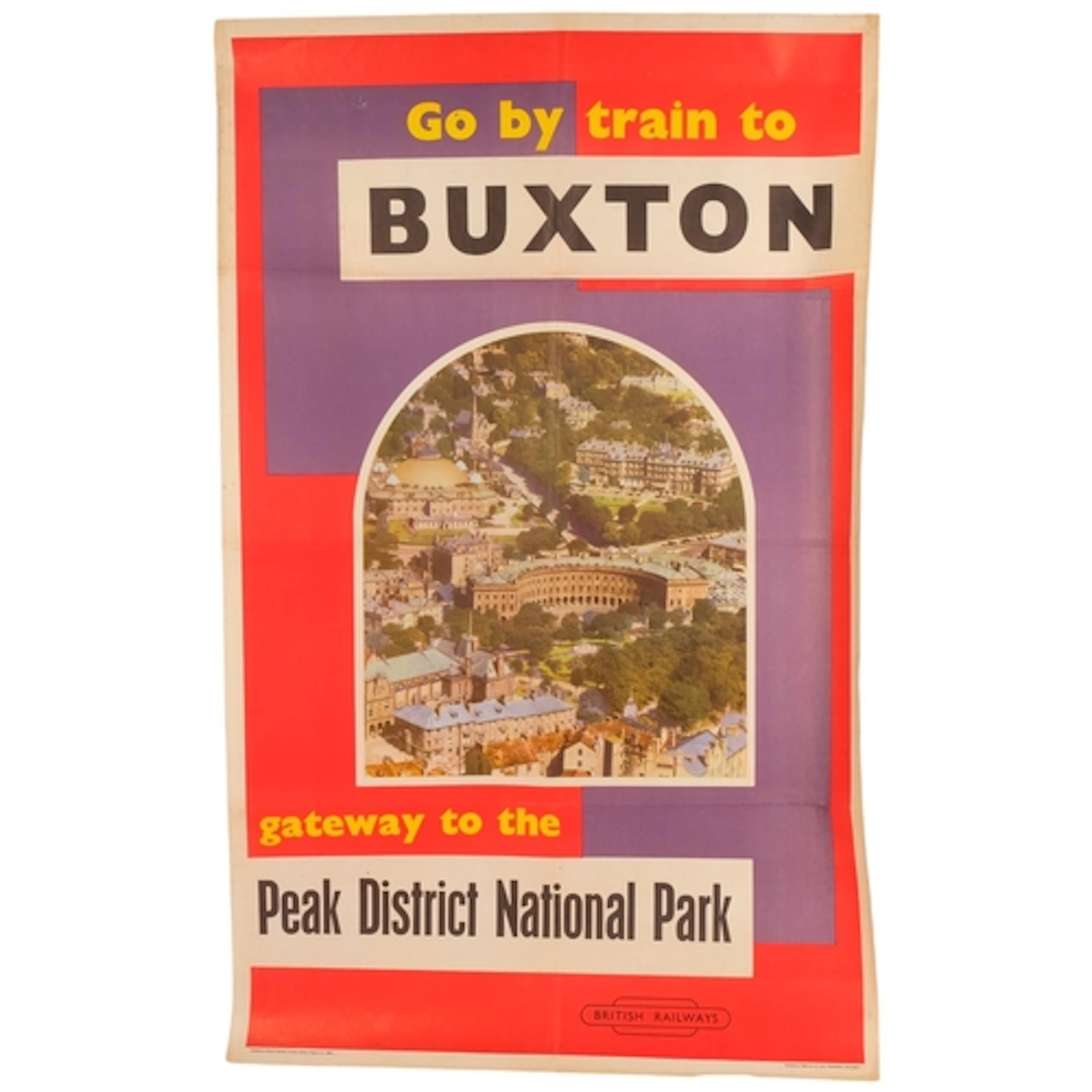 An original British Railways poster for the Peak District Na...