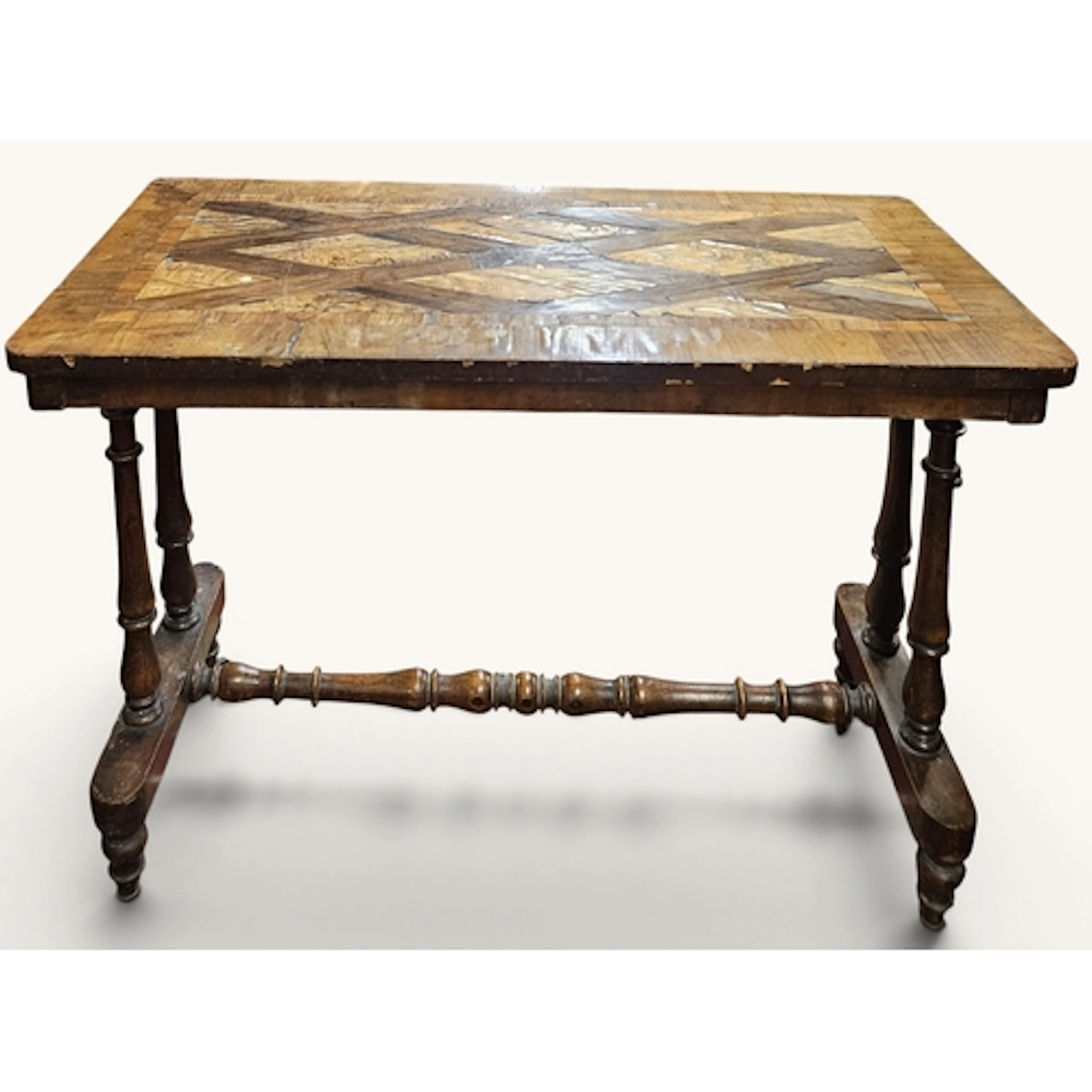 A good 19th Century Tambour door Side Cabinet along with a 1...