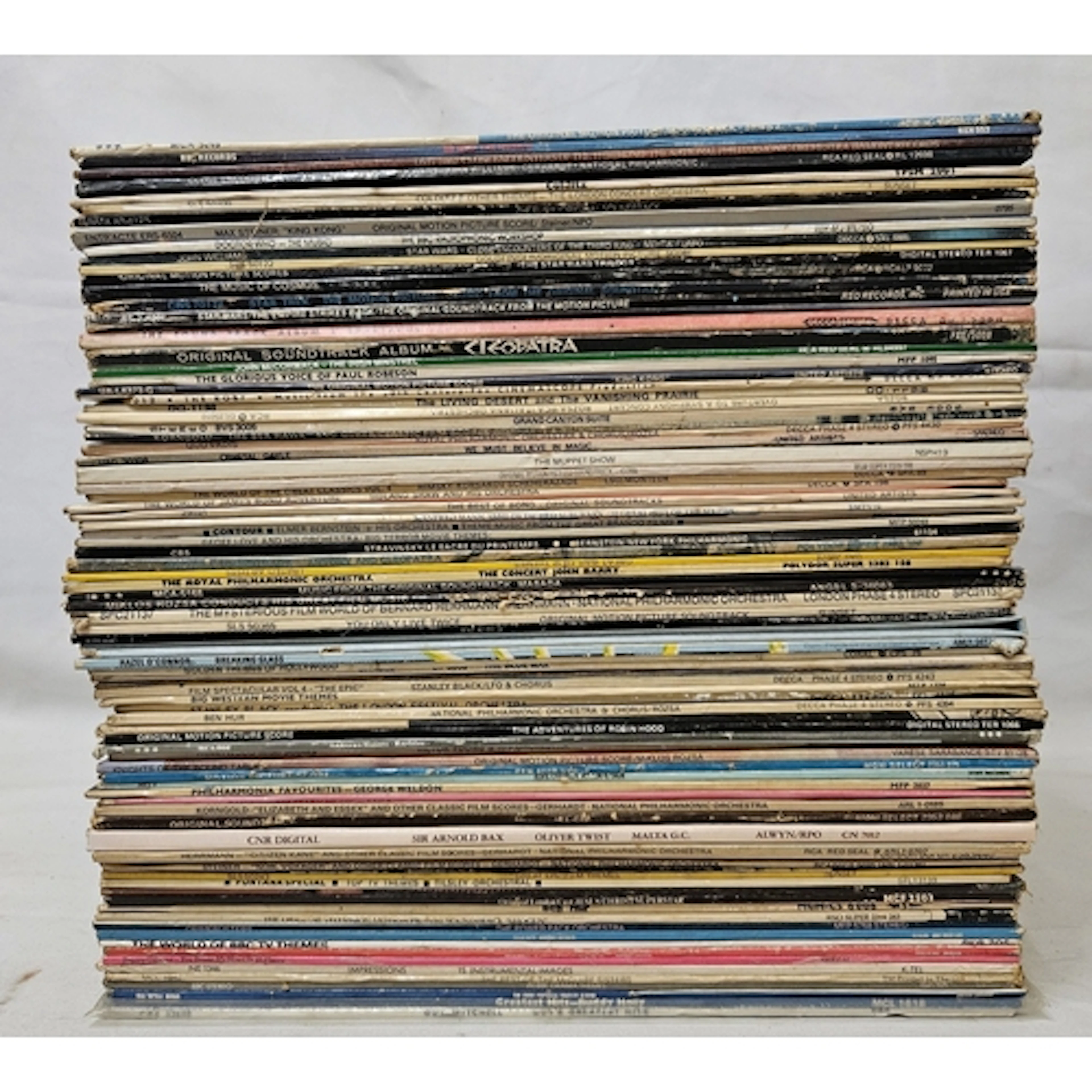 Vinyl Record Albums mainly film & tv soundtracks incl. Jaws ...