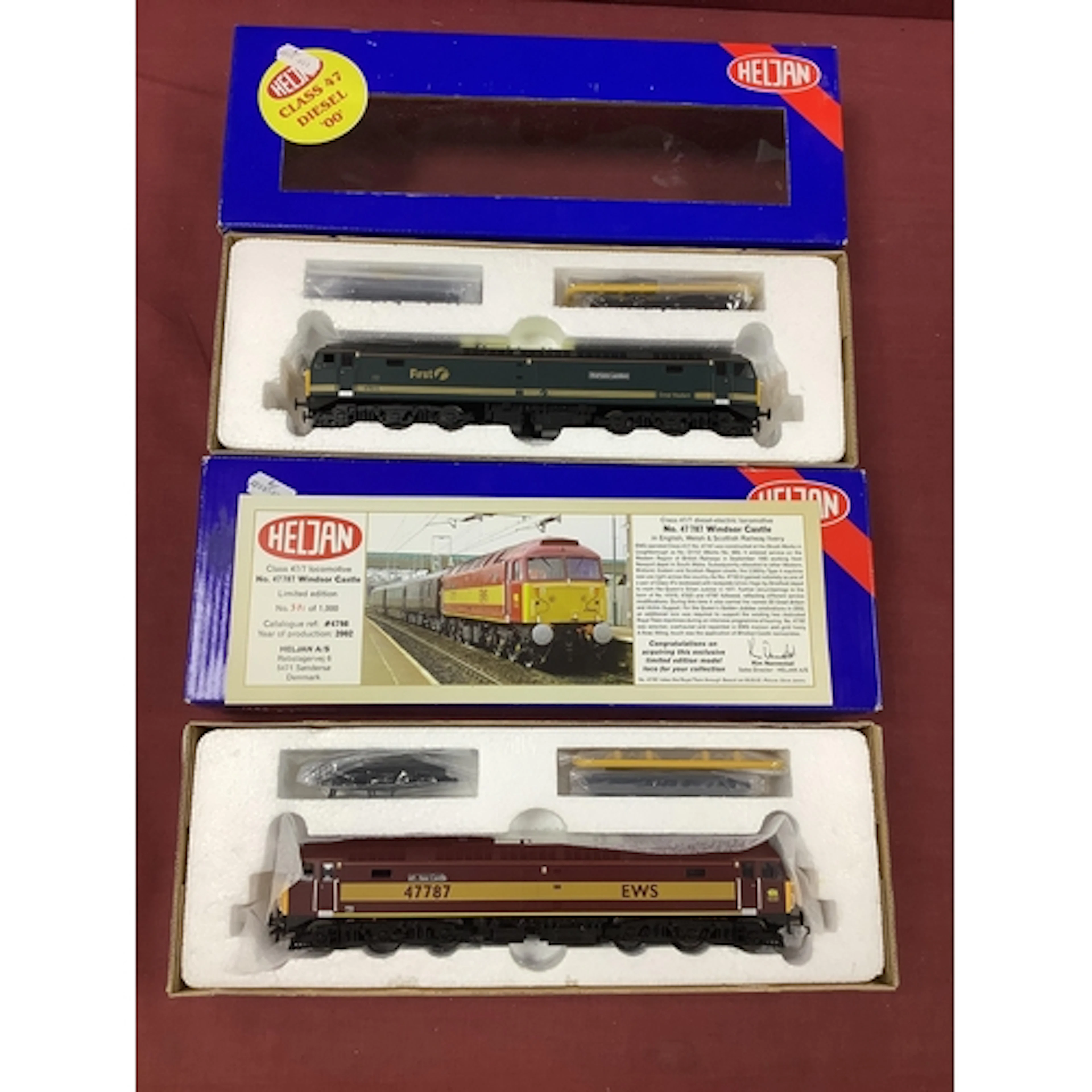 Two Heljan 'OO' Gauge/4mm Boxed Diesel Locomotives, to inclu...