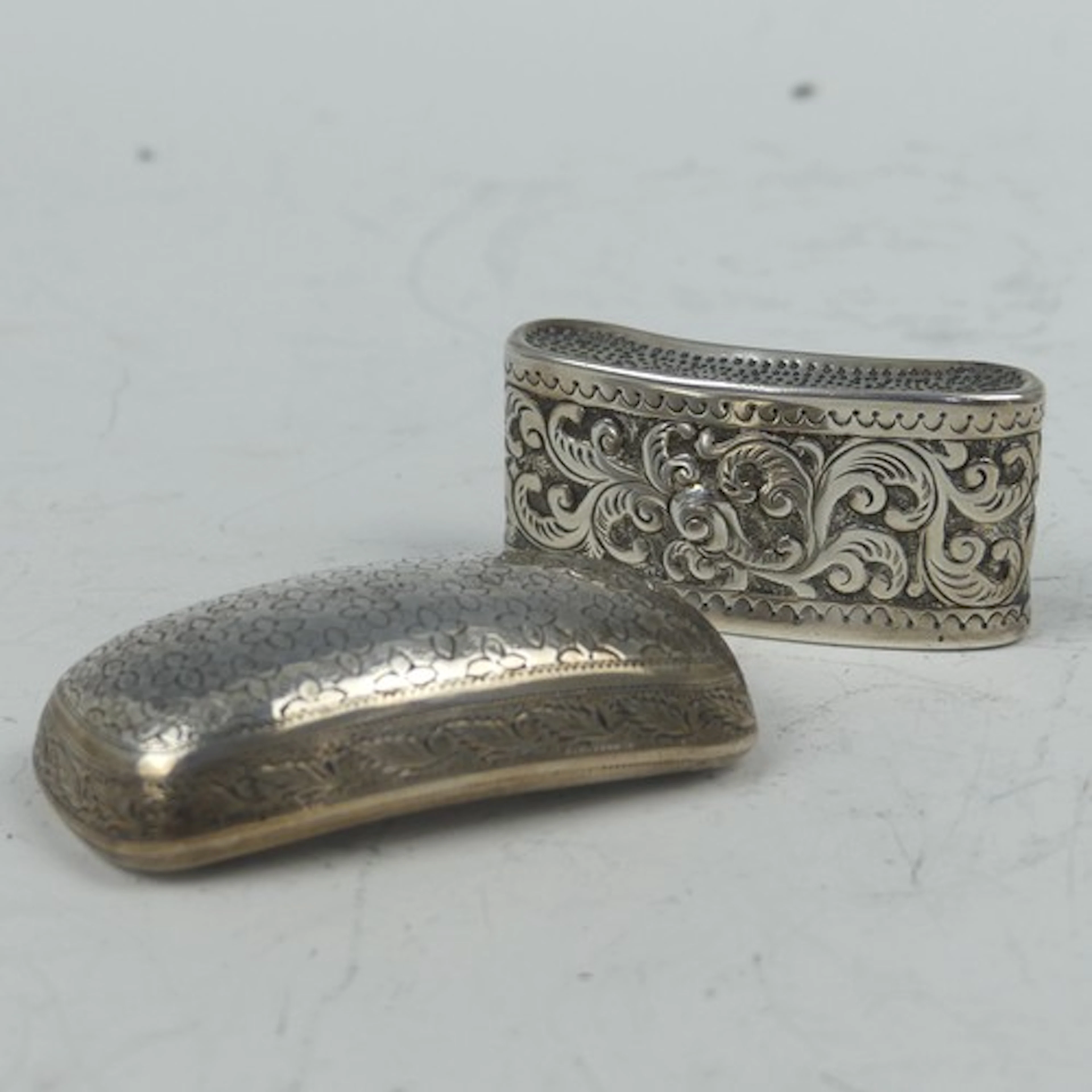 A George III silver Snuff Box, by John Shaw, hallmarked Birm...