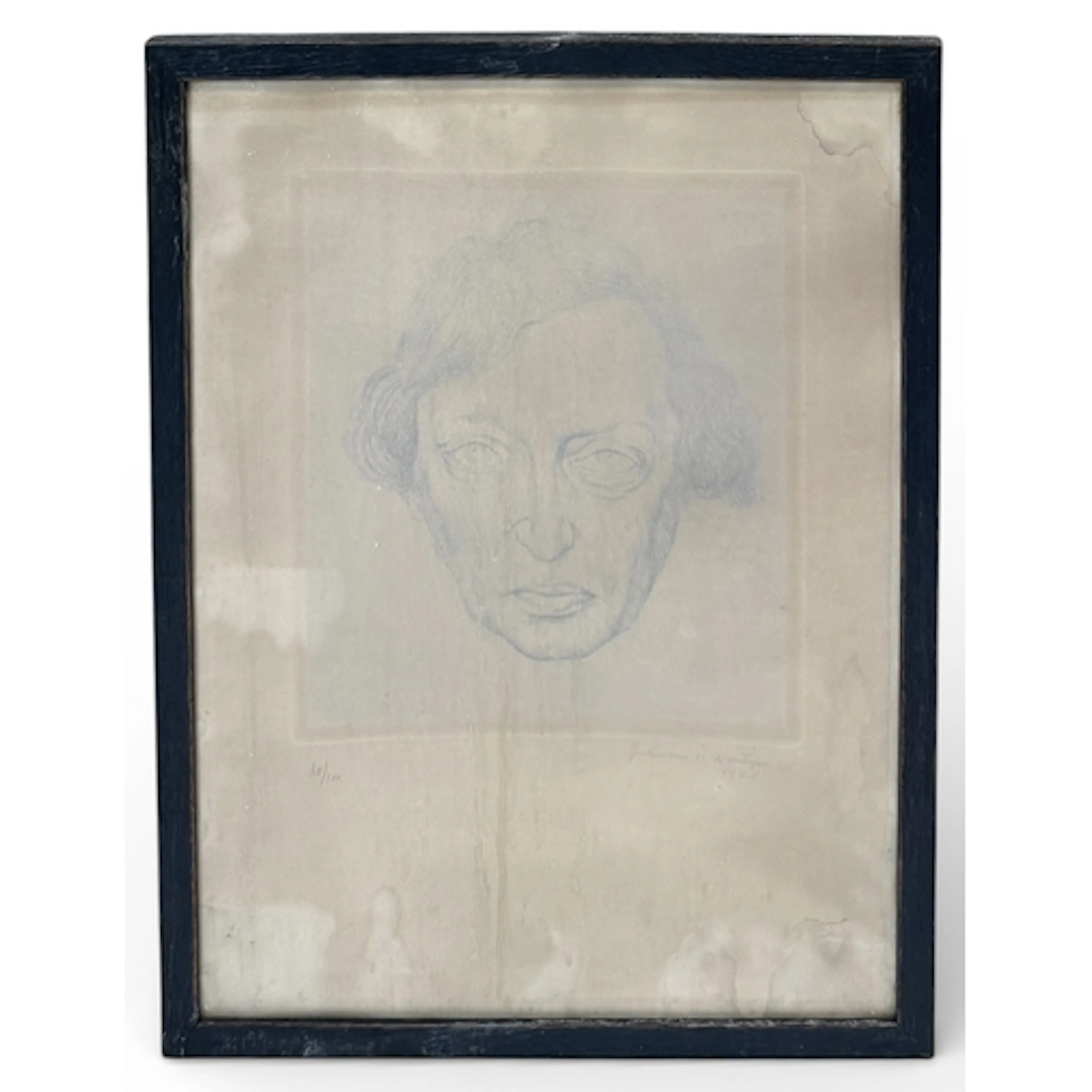 GUSTAVE VAN DE WOESTIJNE (BELGIAN, 1881-1947): A PORTRAIT KA...