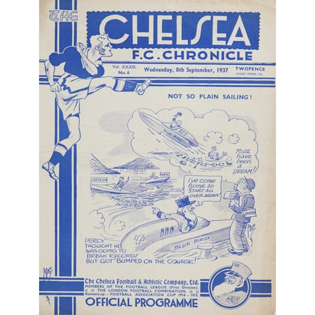 Chelsea F.C. Chronicle official football programme - Not So ...