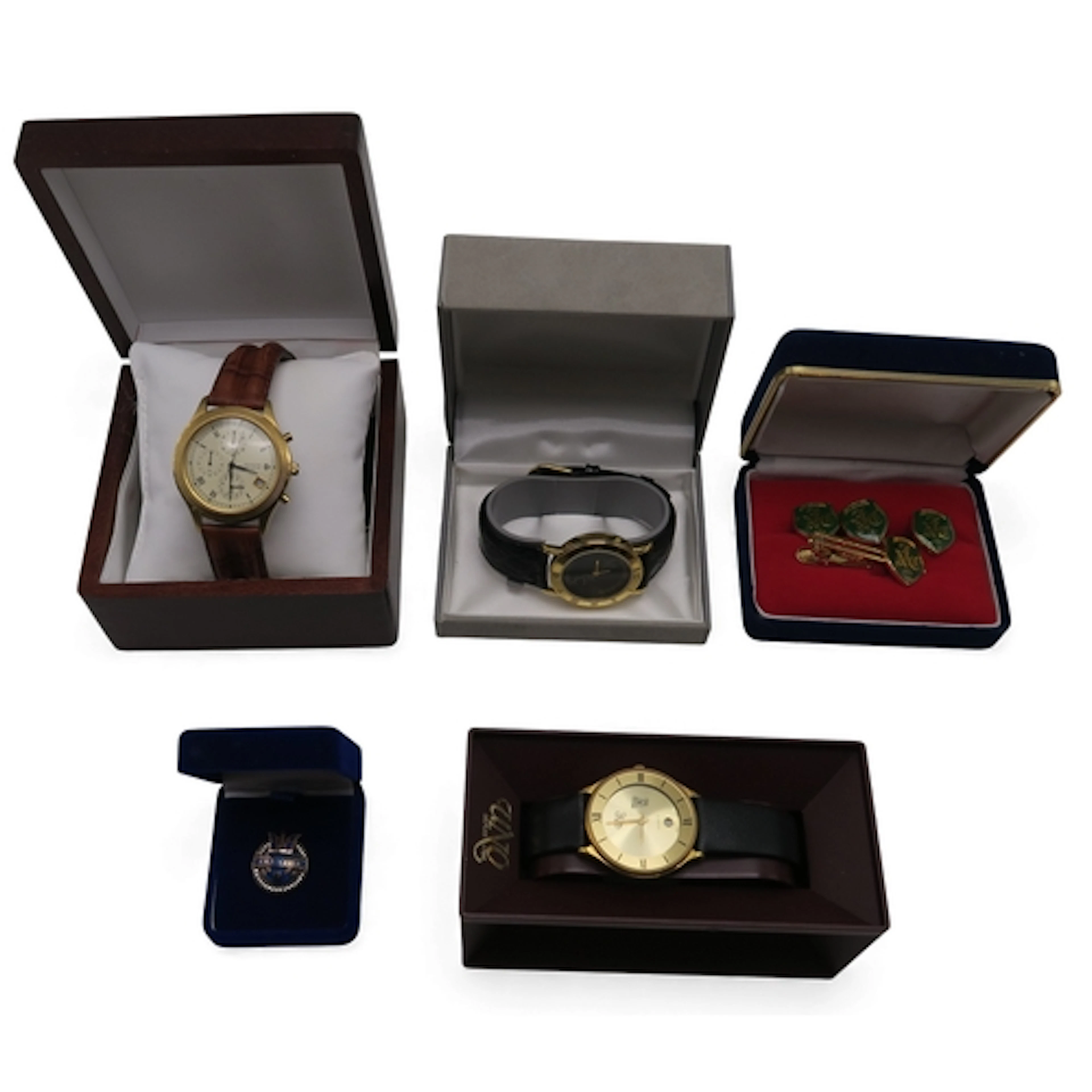 A 14ct gold and silver Ukrainian Association of Football lap...