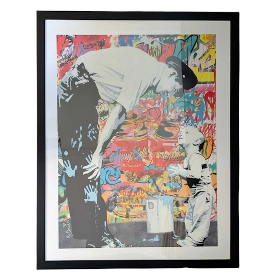 After Mr Brainwash (French, b. 1966) - a colour screenprint ...