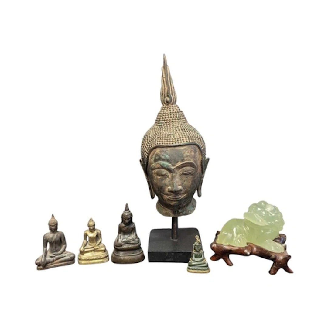 A collection of Far Eastern deities / Buddhas. To include ra...