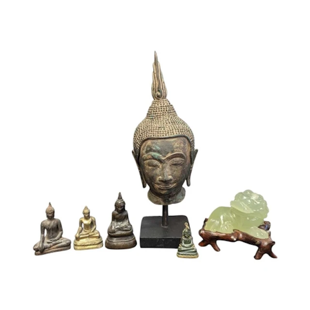 A collection of Far Eastern deities / Buddhas. To include ra...