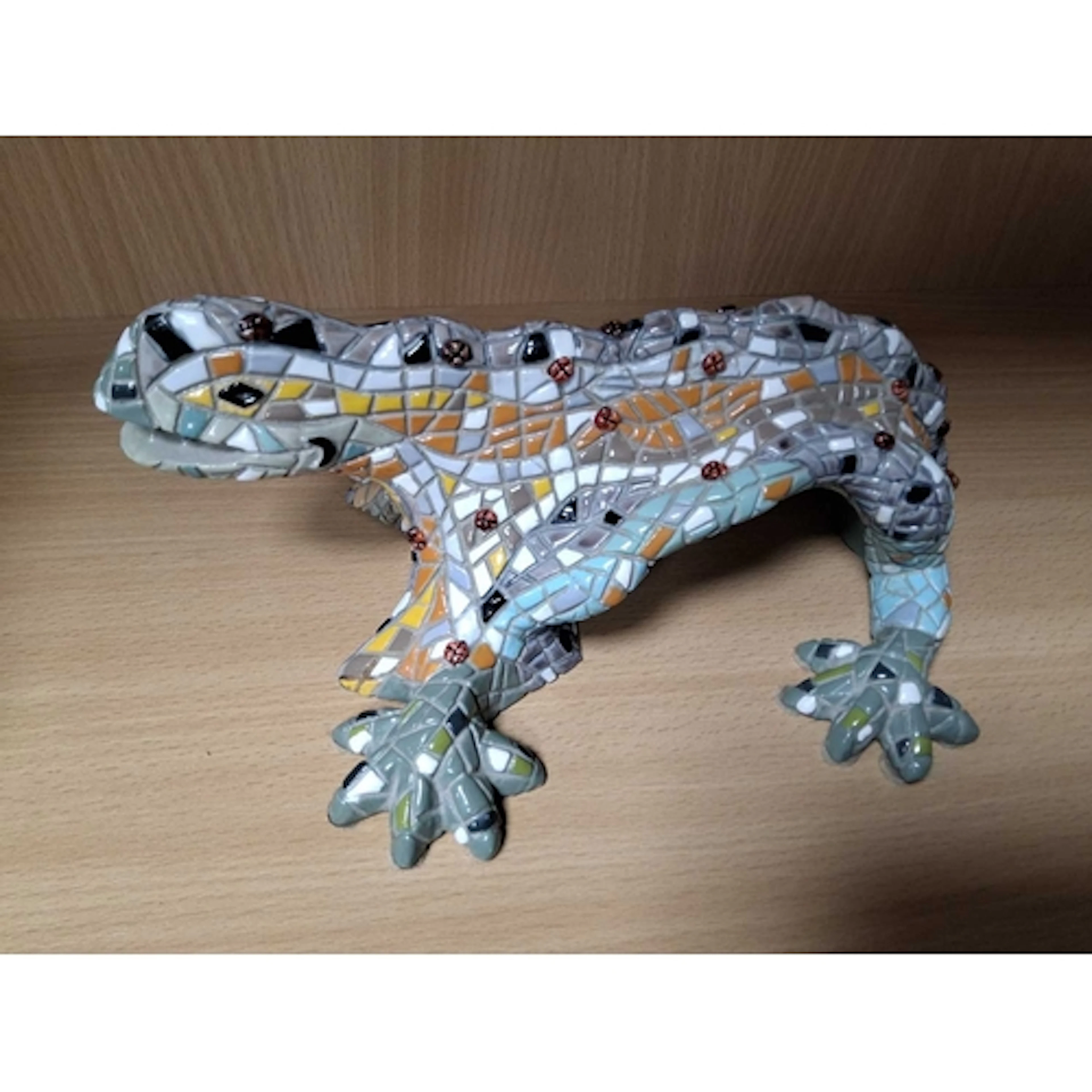 AN ARTBONA CERAMIC DRAGON FIGURE BY ANGELS PEROLIU, inspired...