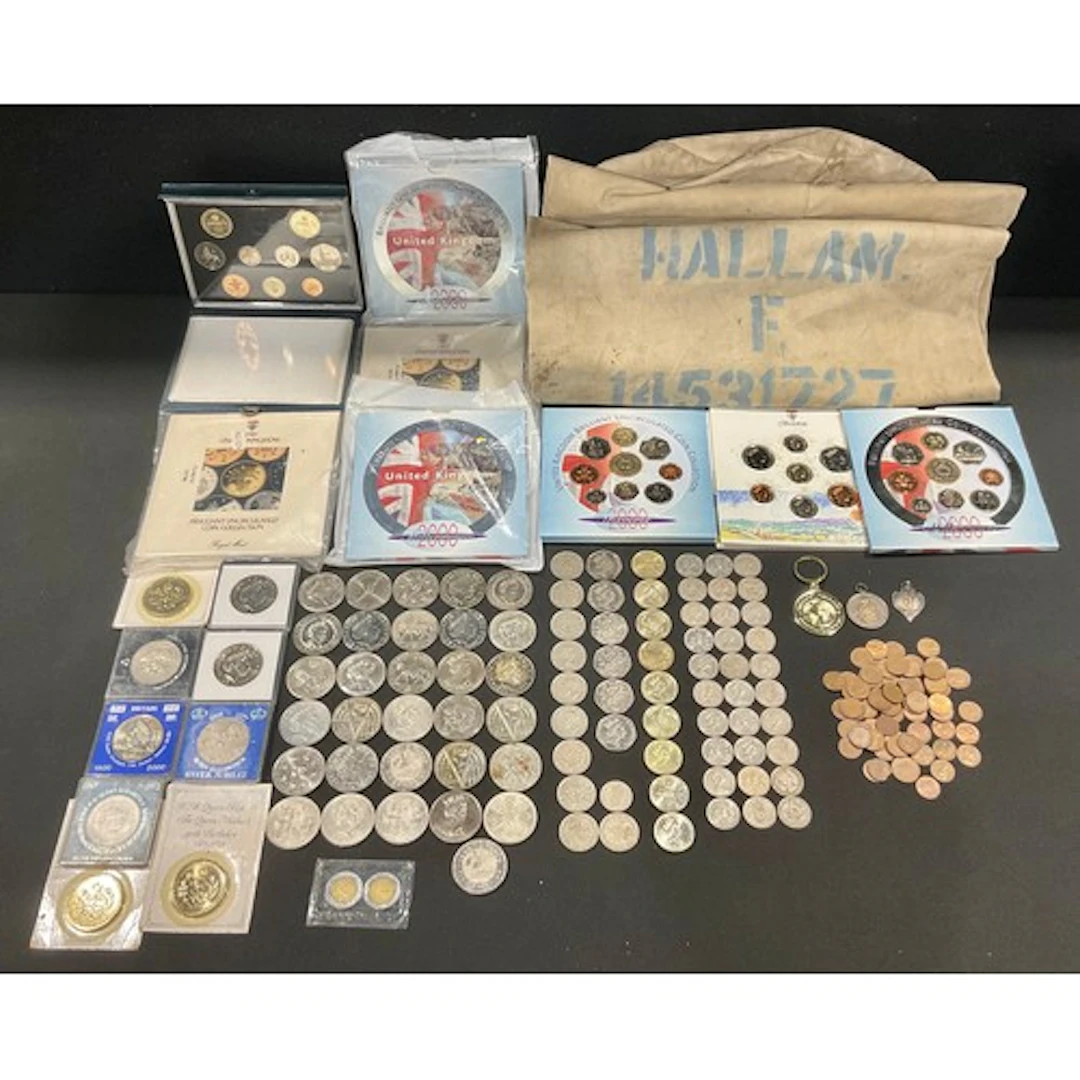 Coins and Medals - a Royal Mint Annual Proof Coin Collection...