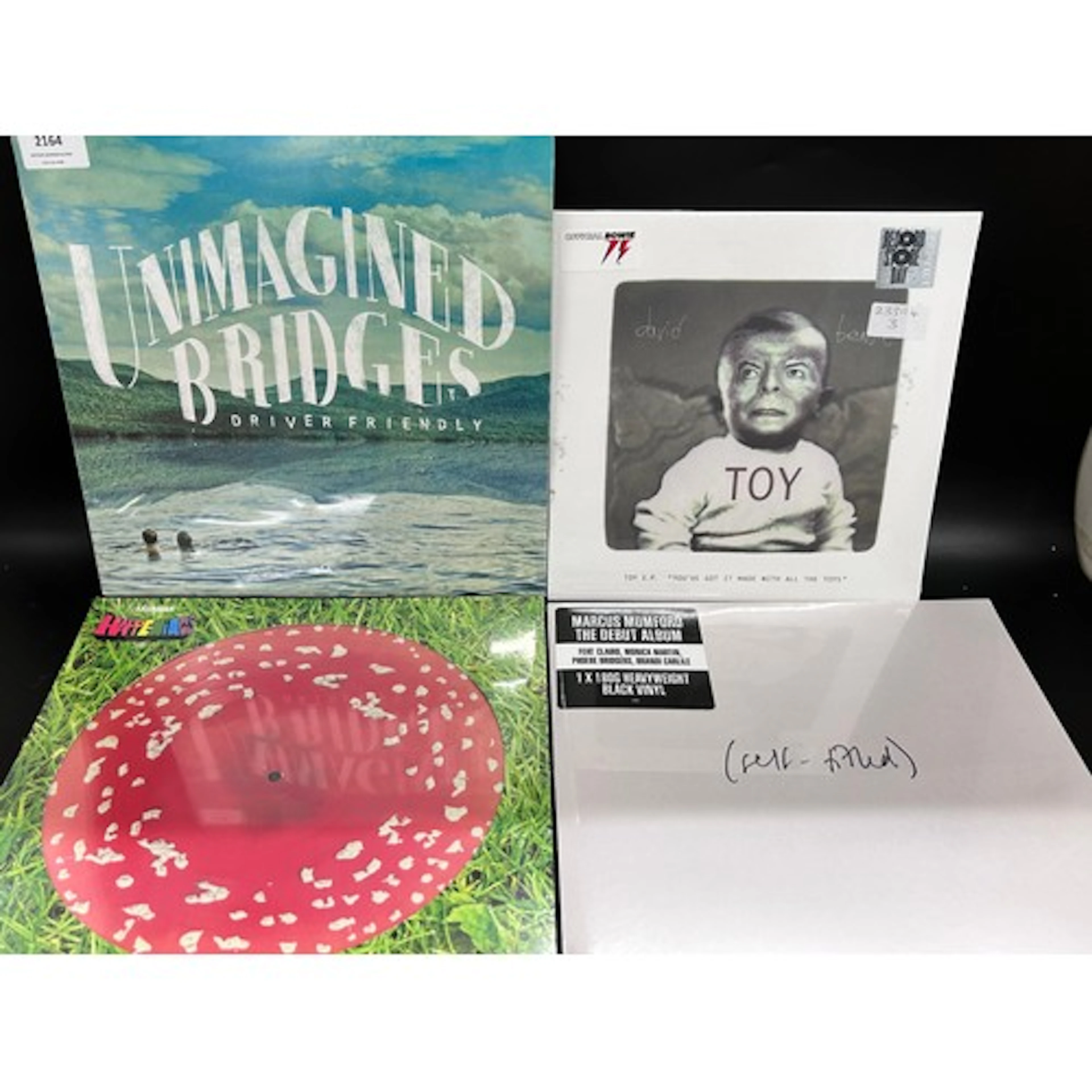 Twelve new / sealed vinyl LP records David Bowie, Kasabian, ...