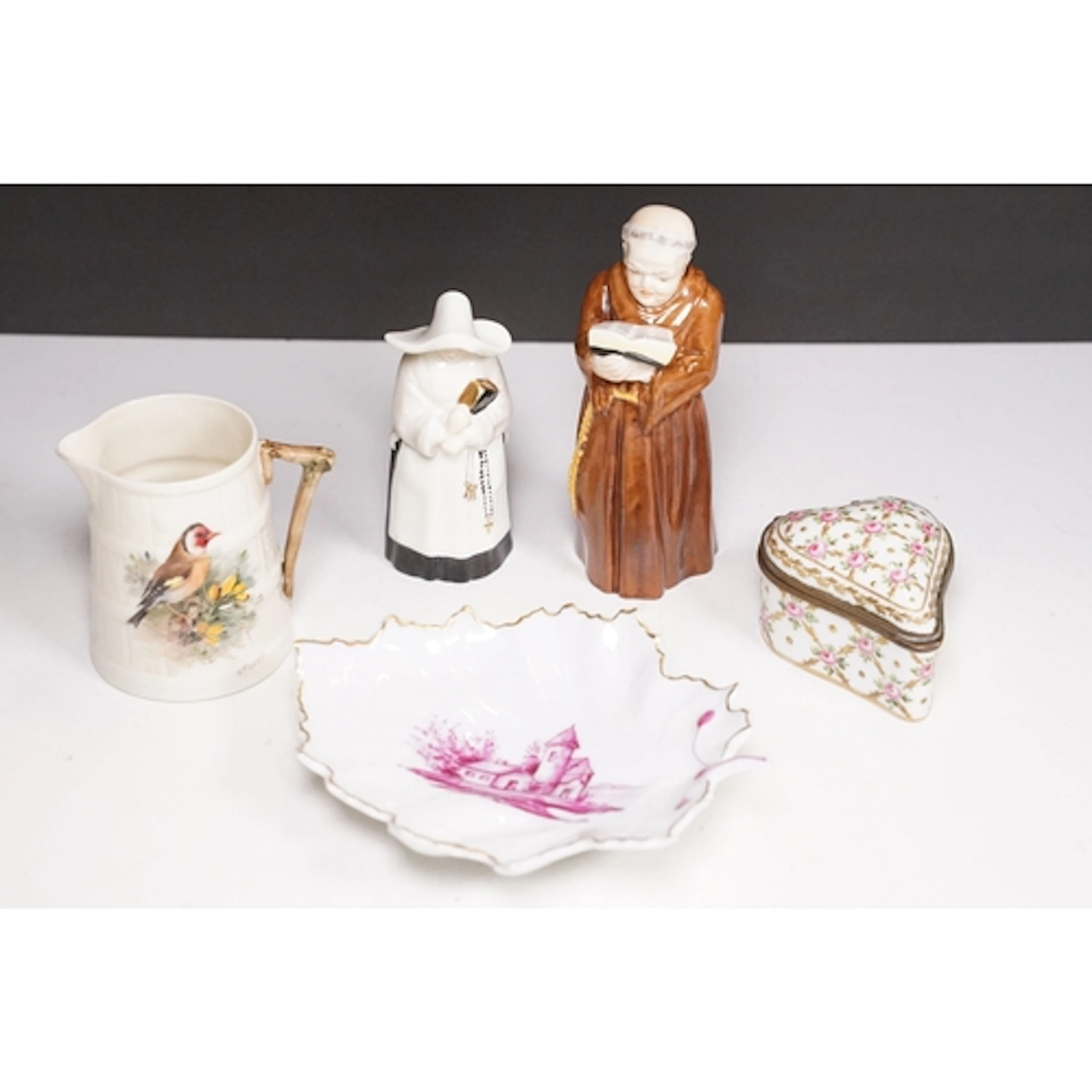 Selection of ceramics to include two Royal Worcester Nun and...