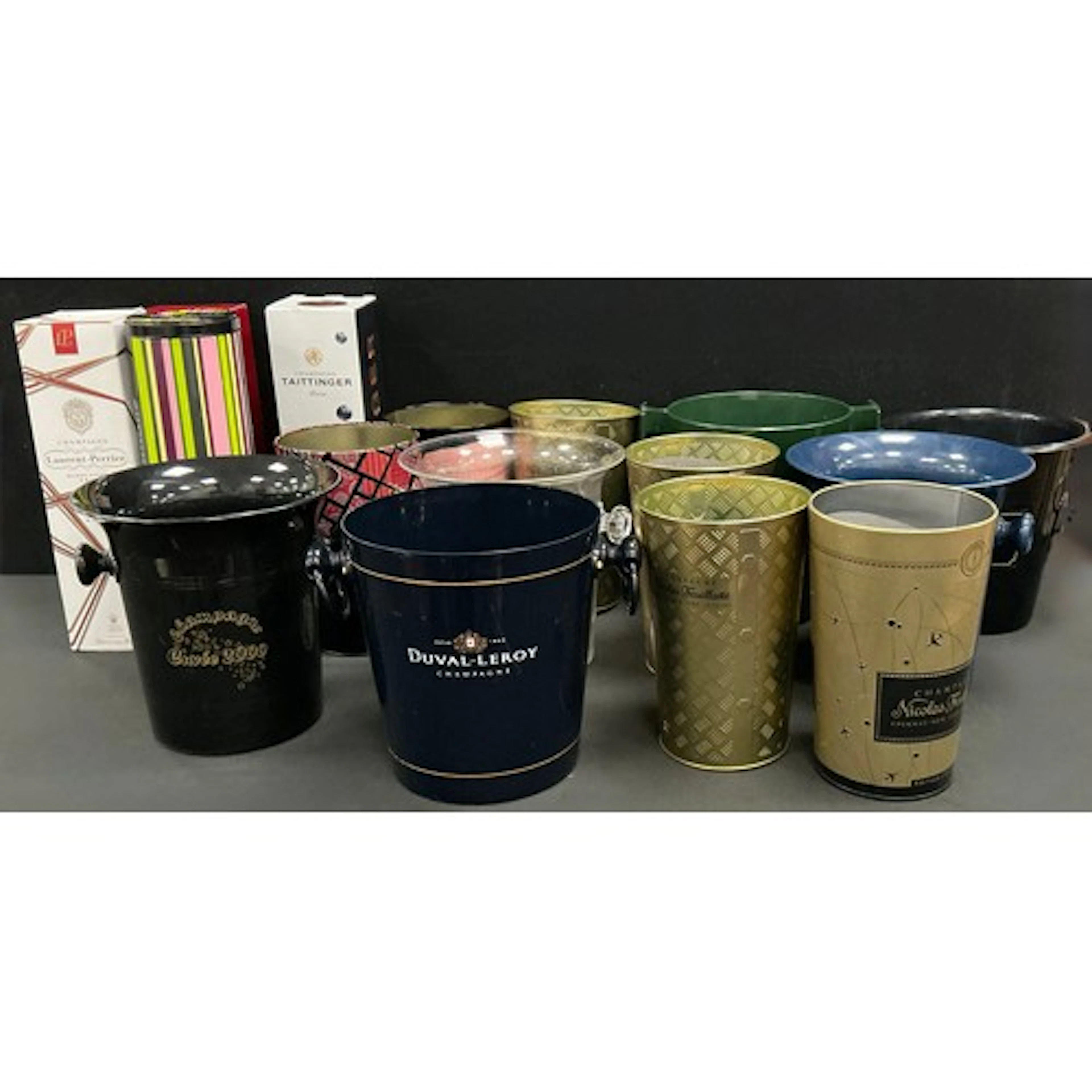 Garden Party Accessories - Six Champagne Ice Buckets - Heids...