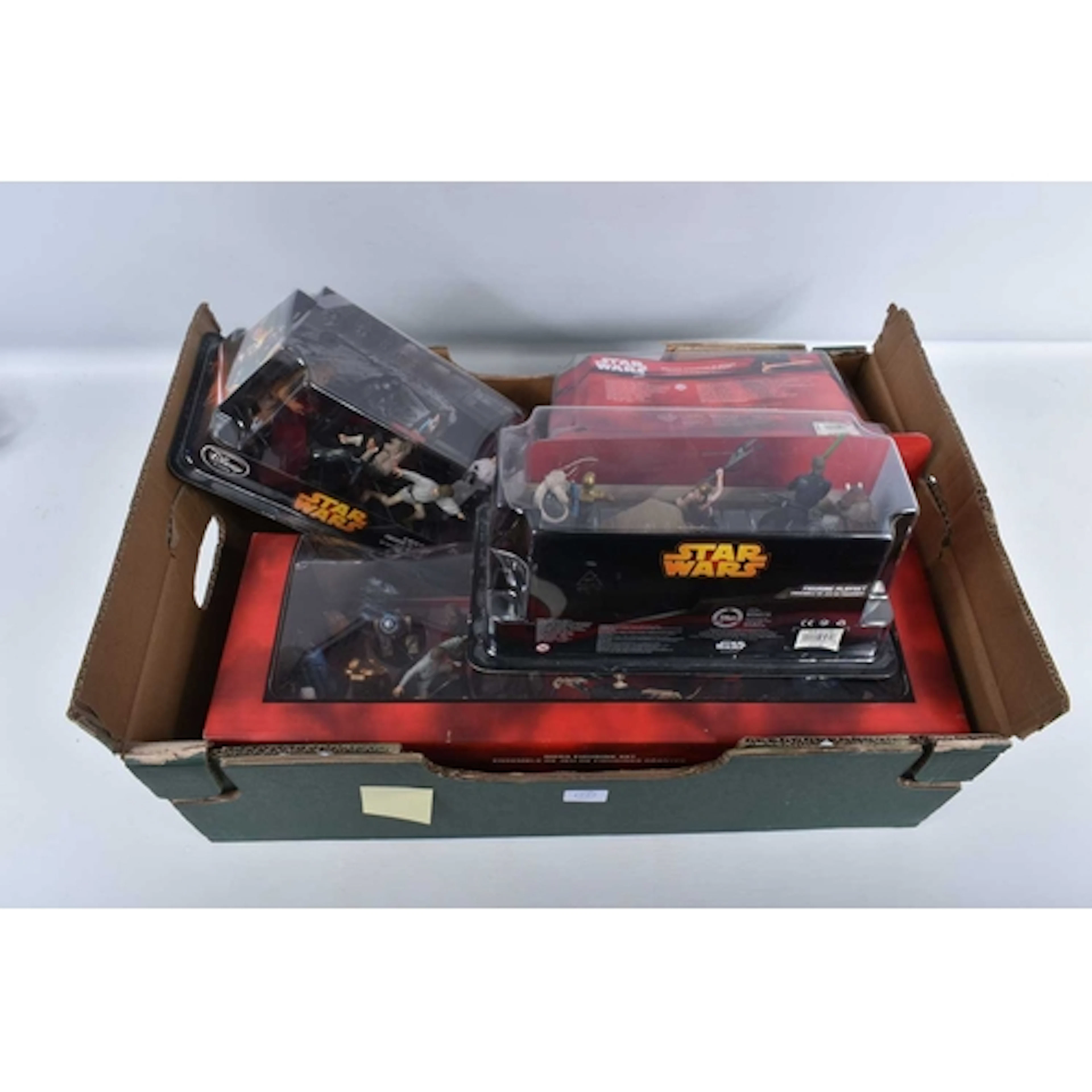 FOUR SEALED DISNEY STORE FIGURINE SETS, to include a Mega Fi...
