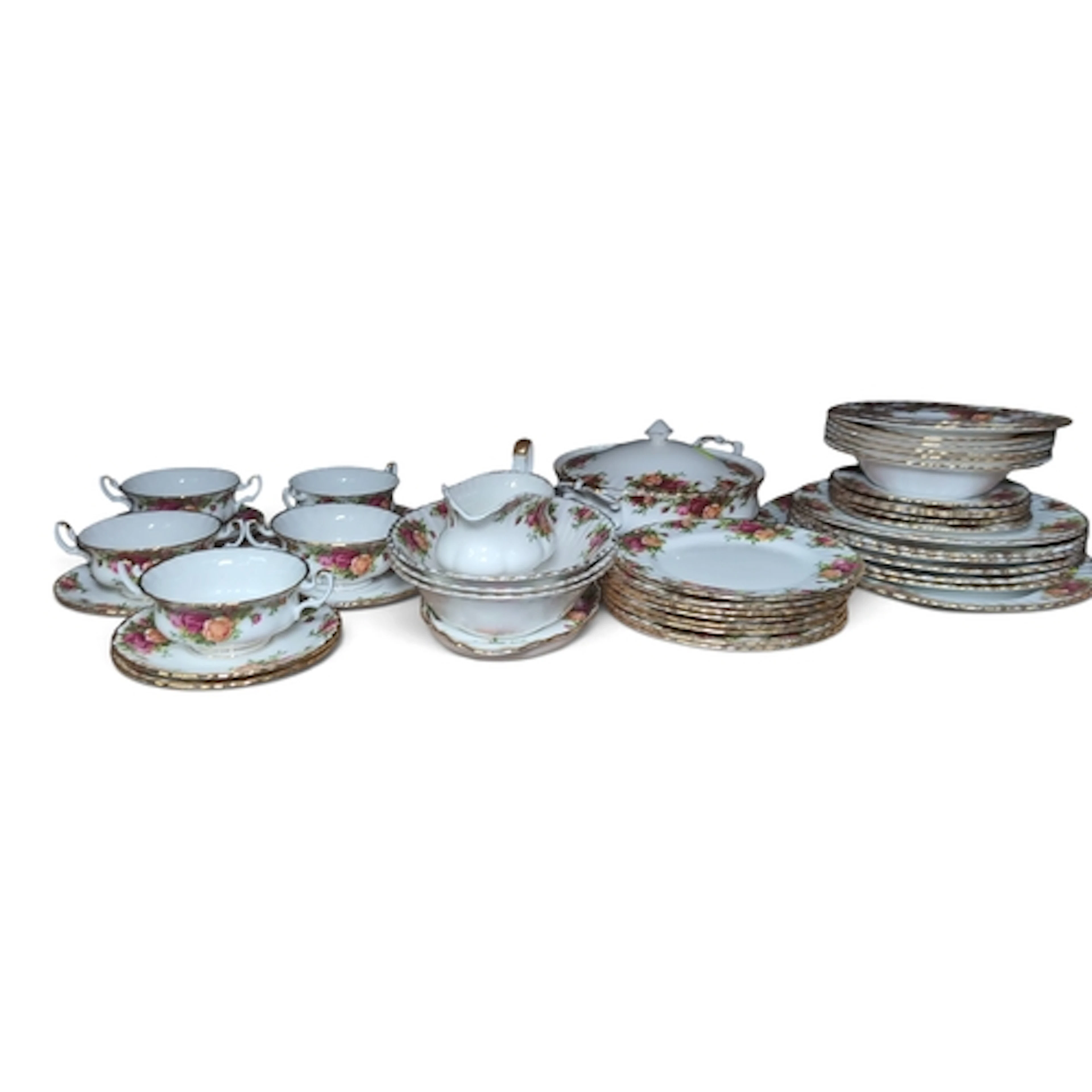 Royal Albert ‘Old Country Roses’ bone china dinner and tea w...