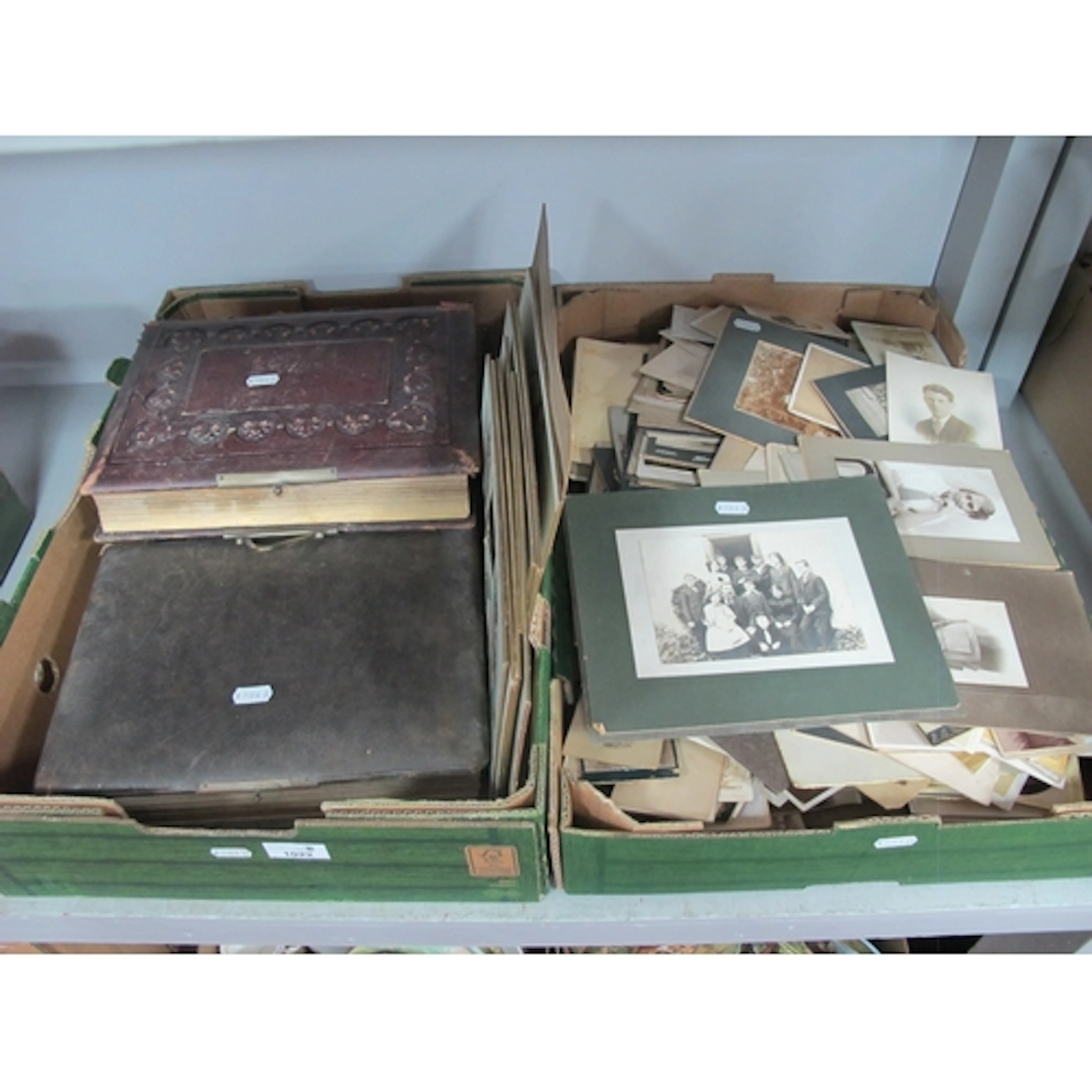 Large collection of Victorian, Edwardian and vintage photogr...