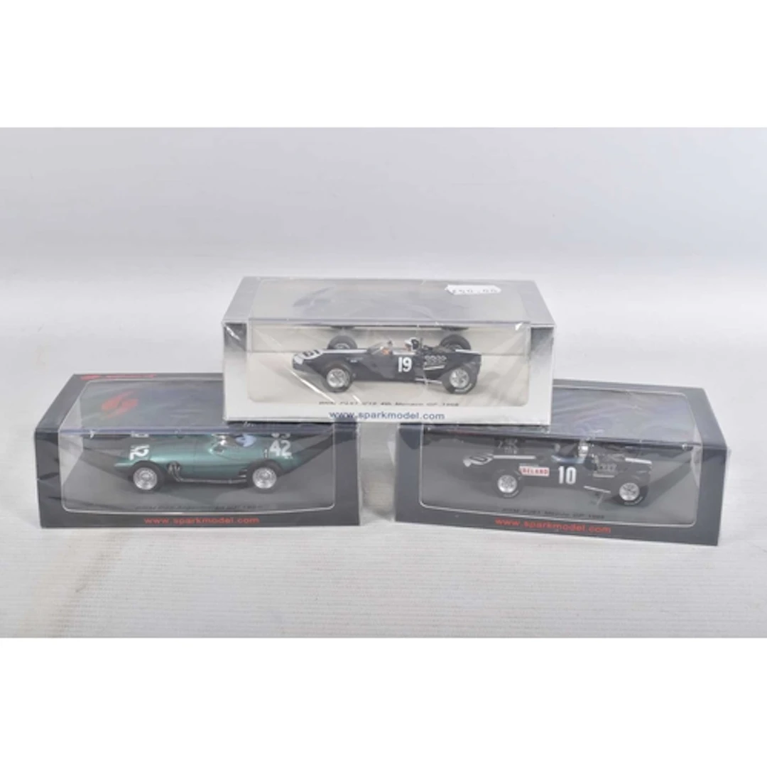THREE BOXED SEALED MINIMAX SPARK MODEL VEHICLES, to include ...
