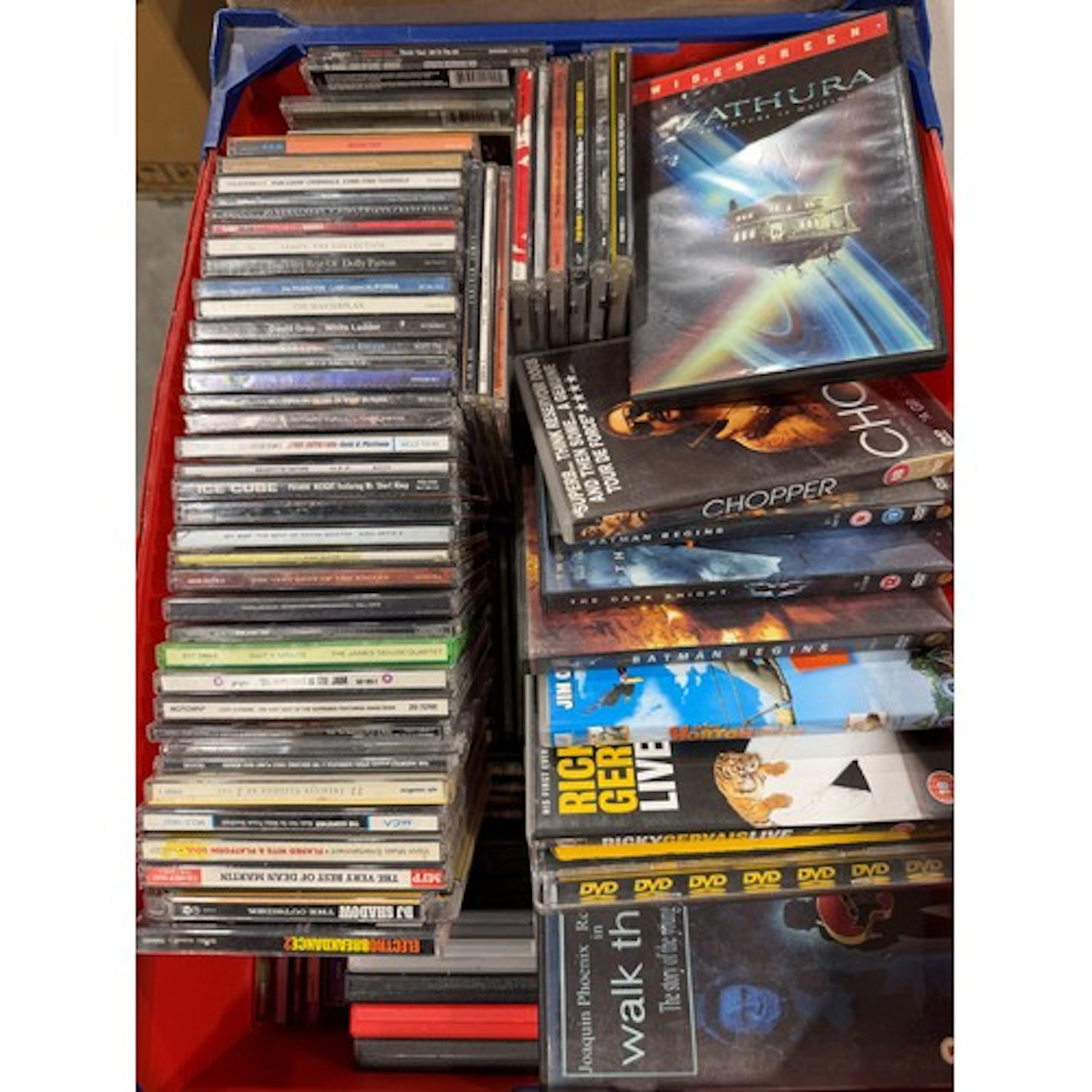 CDs – Over 100 CDs and approx. 50 DVDs to include Eminem, Th...