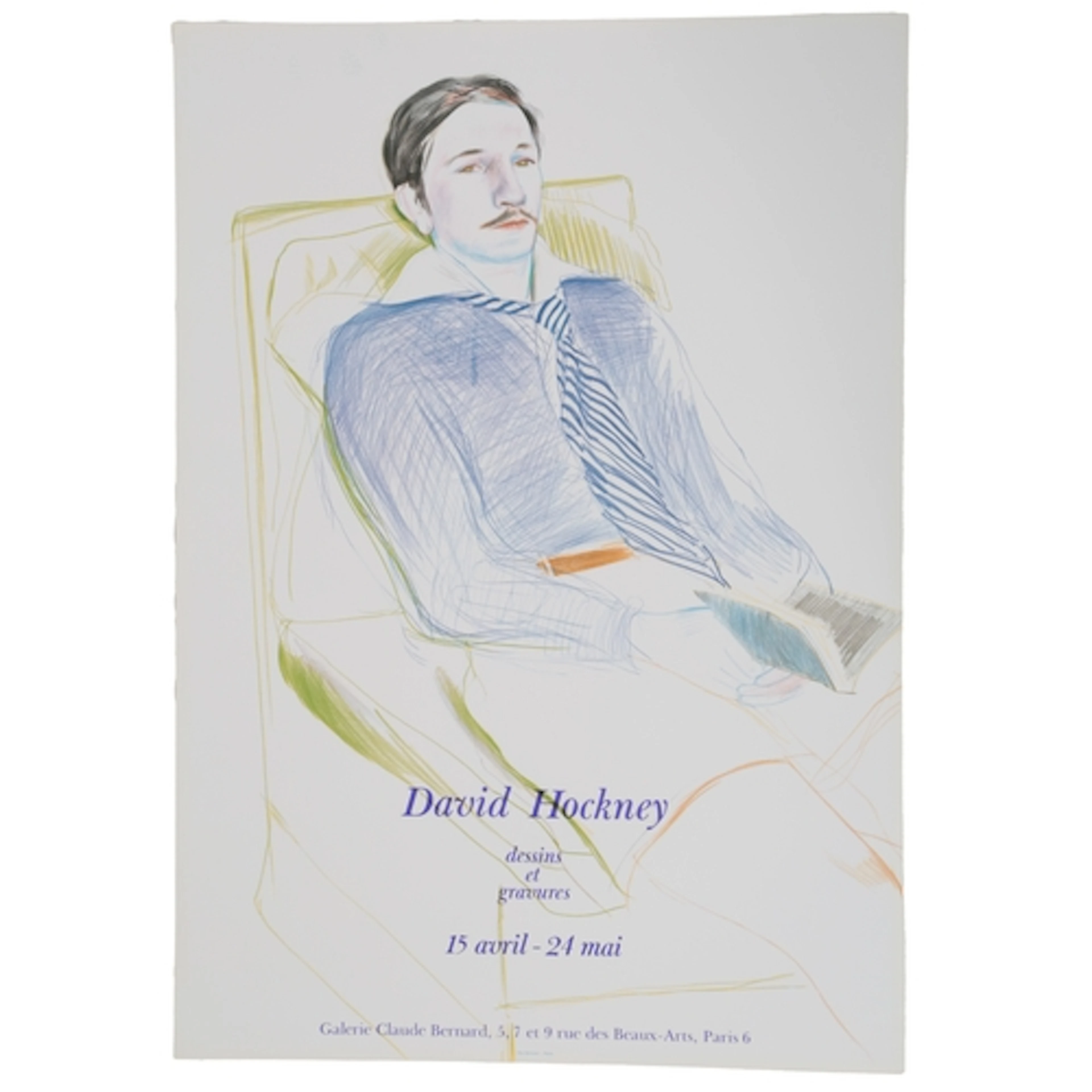 After David Hockney RA (b. 1937) Two exhibition posters, co...