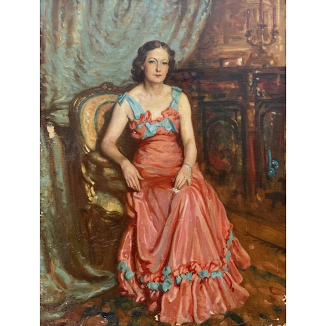 ALFRED EGERTON COOPER (BRITISH 1883-1974): PORTRAIT OF A LAD...