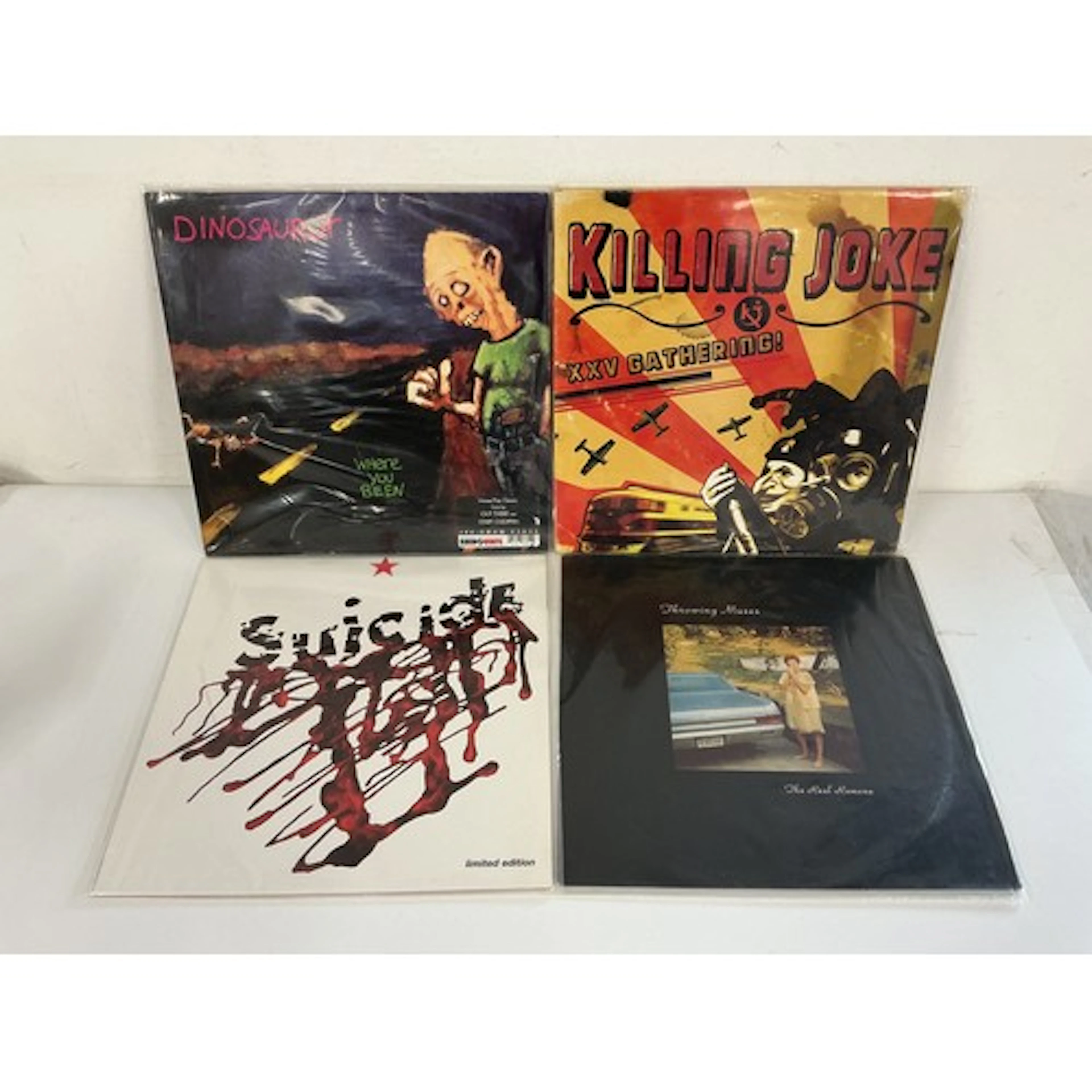 Four alt rock LPs by Dinosaur Jr, Killing Joke, Suicide and ...