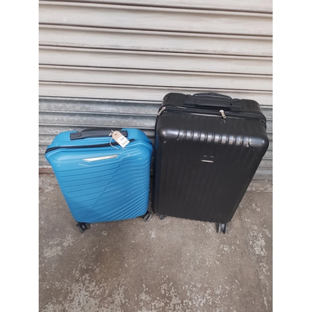 TWO SUITCASES including Asport Note: cases and bags are emp...