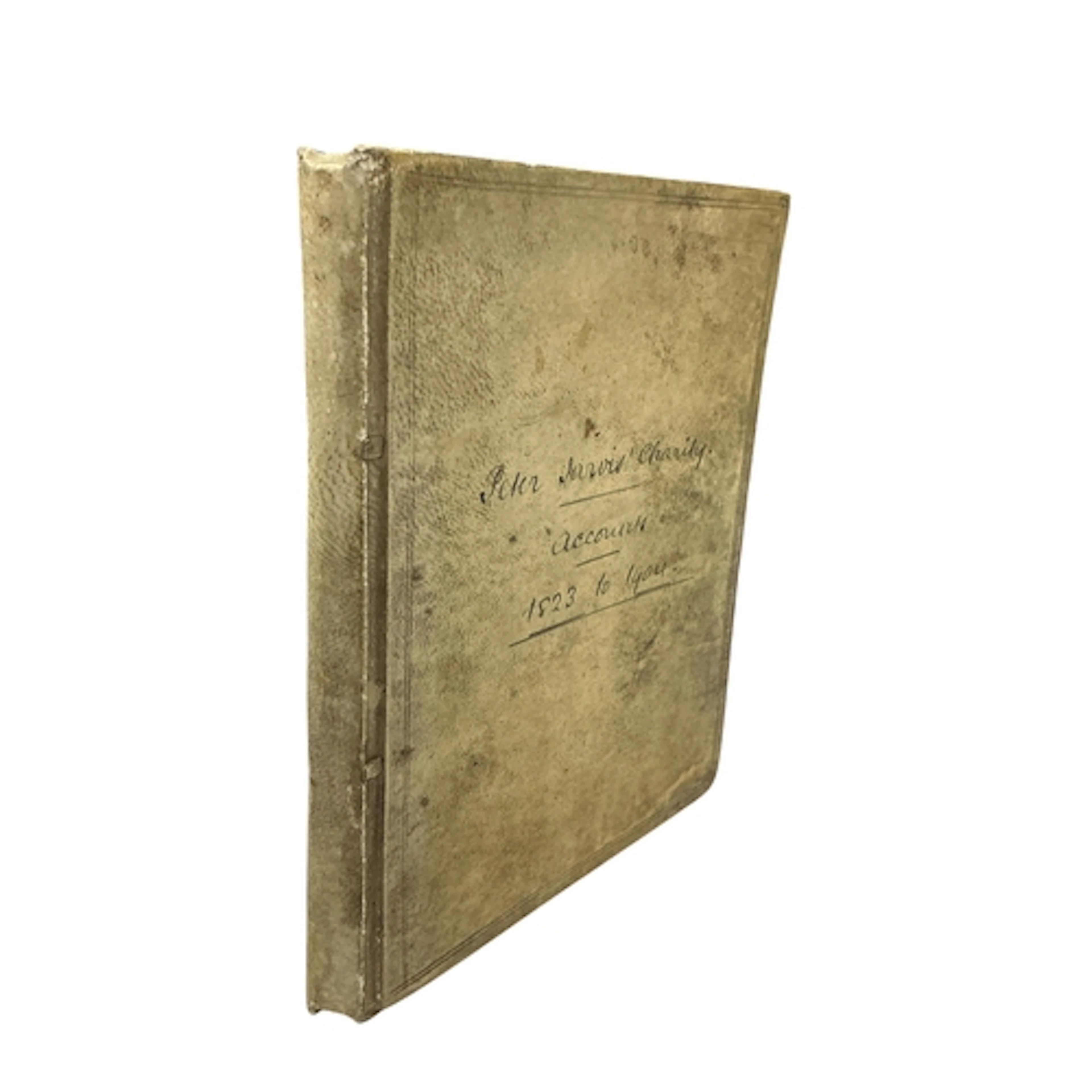 ° ° [Sandwich Charity] - Manuscript Account Book of the Pete...
