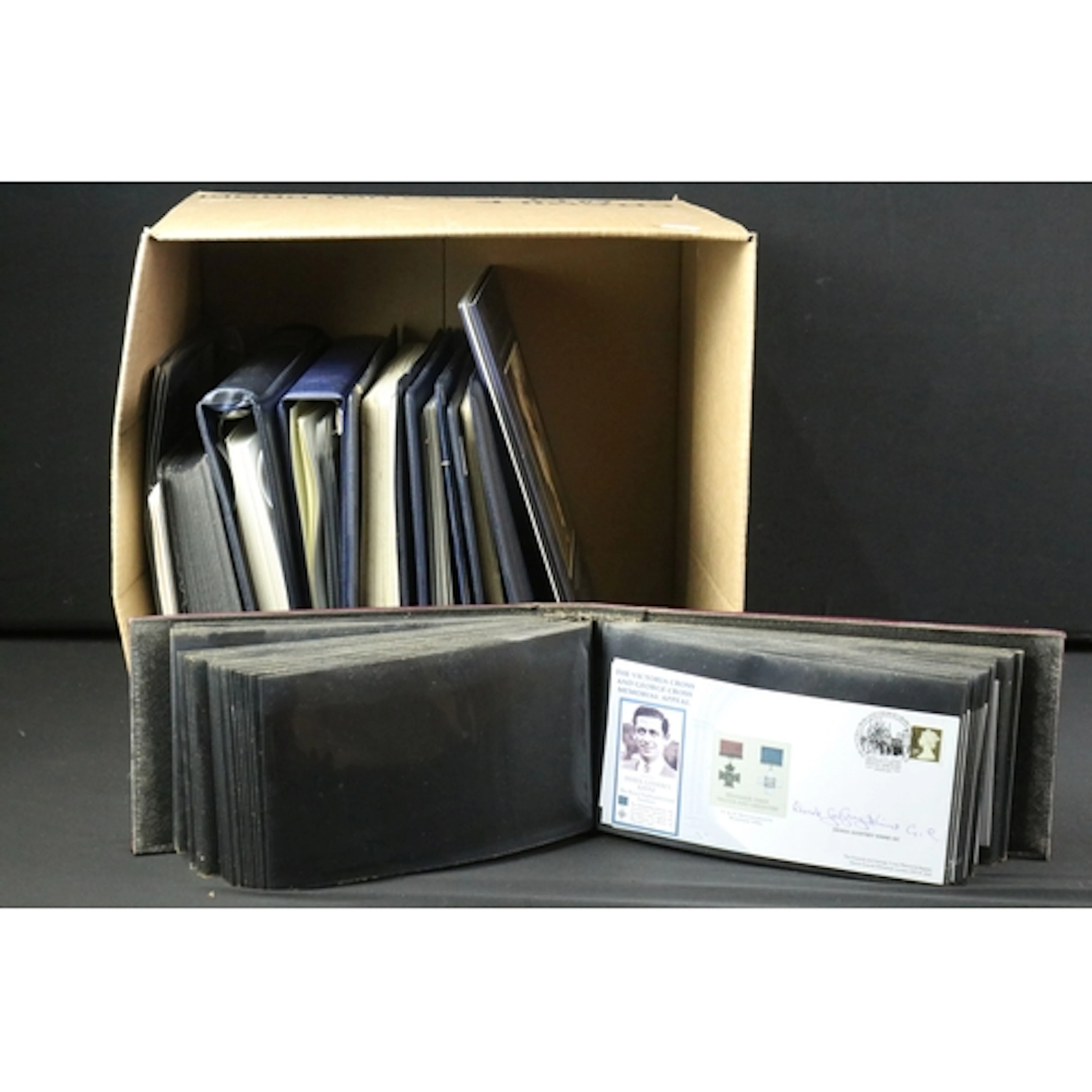 Collection of First Day Covers contained within five albums ...