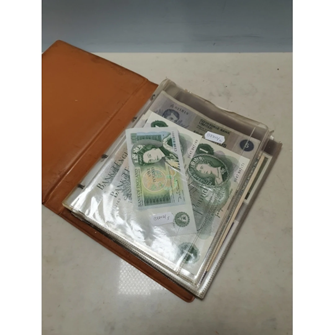 An Album of British and World Banknotes, to include Bank of ...