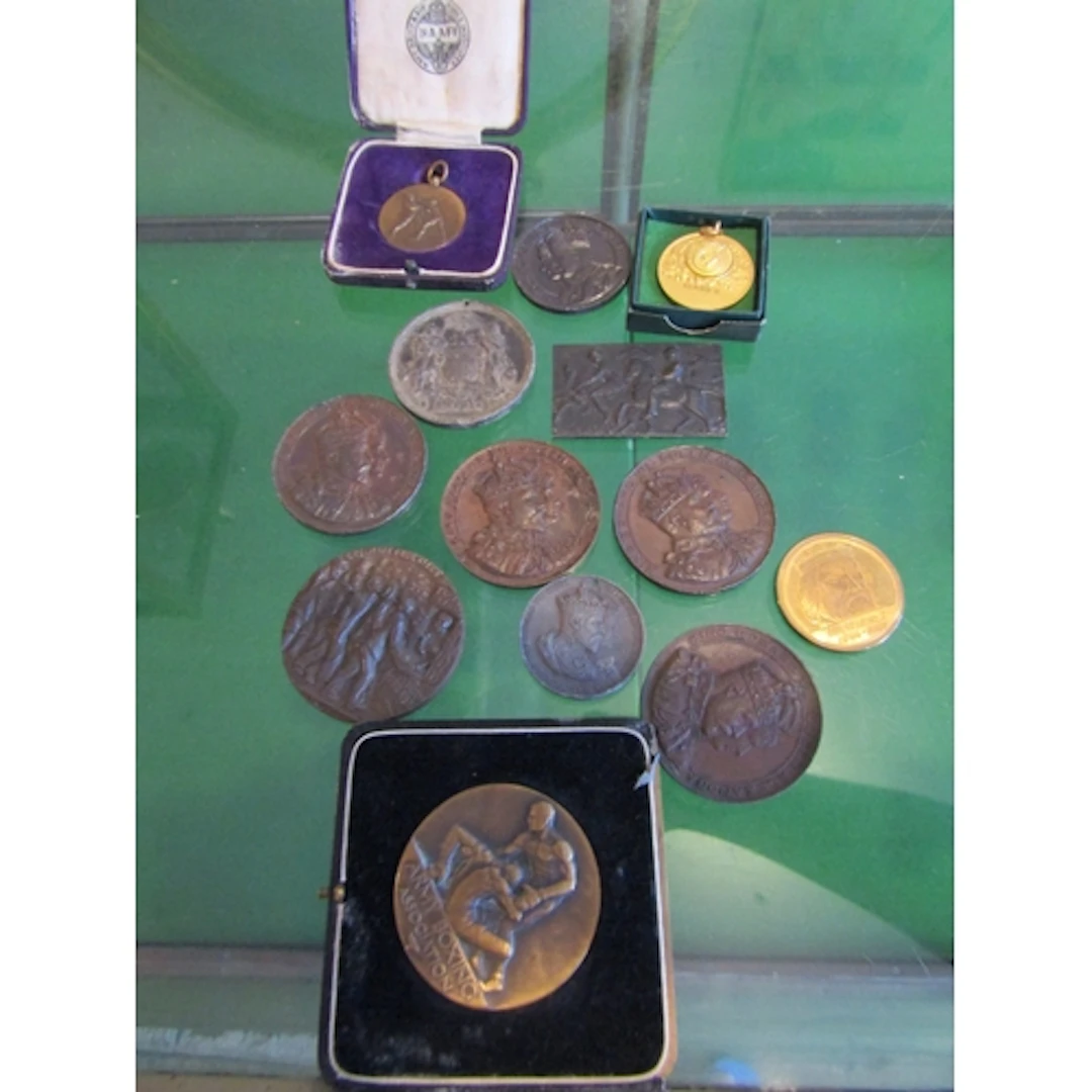 Collection of Various Medallions Quantity as Photographed