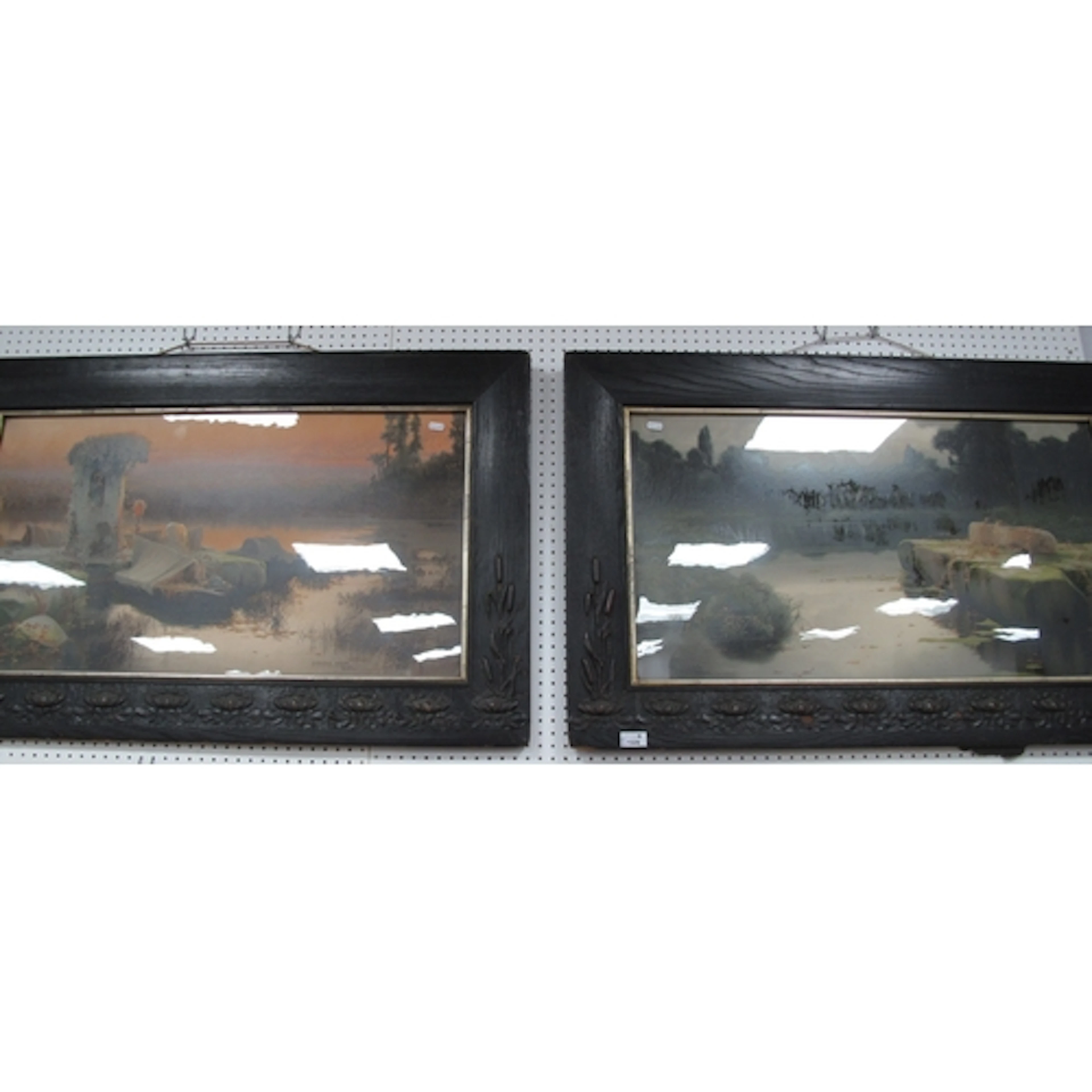 Large Quantity of Framed Prints, examples including two larg...