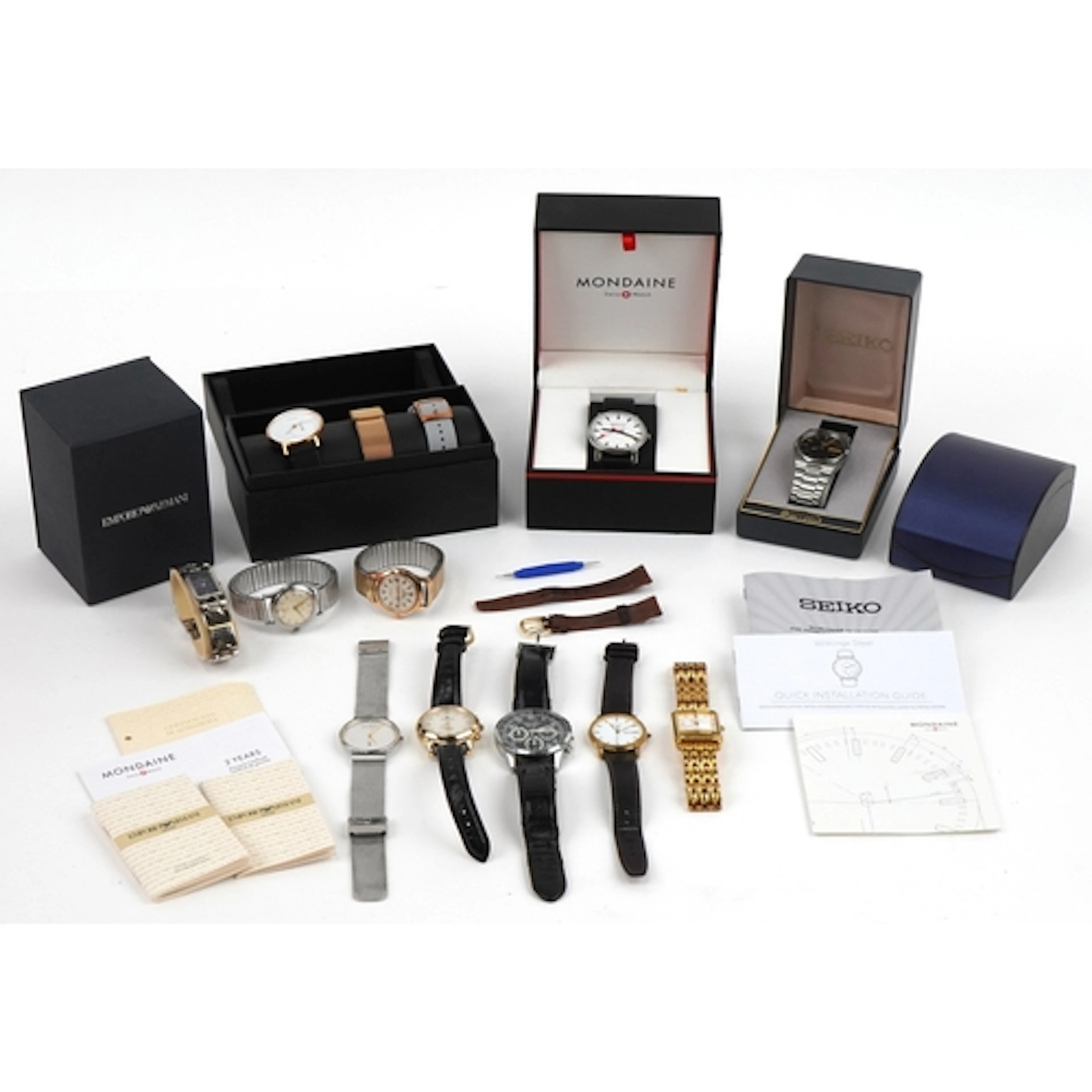 Vintage and later ladies and gentlemen's wristwatches includ...