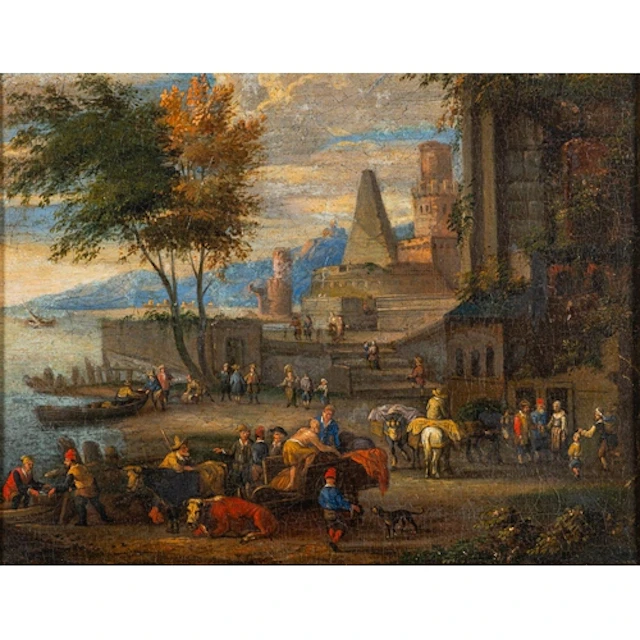 Follower of Jan Brueghel the elder (Flemish, 1568-1625) - A ...