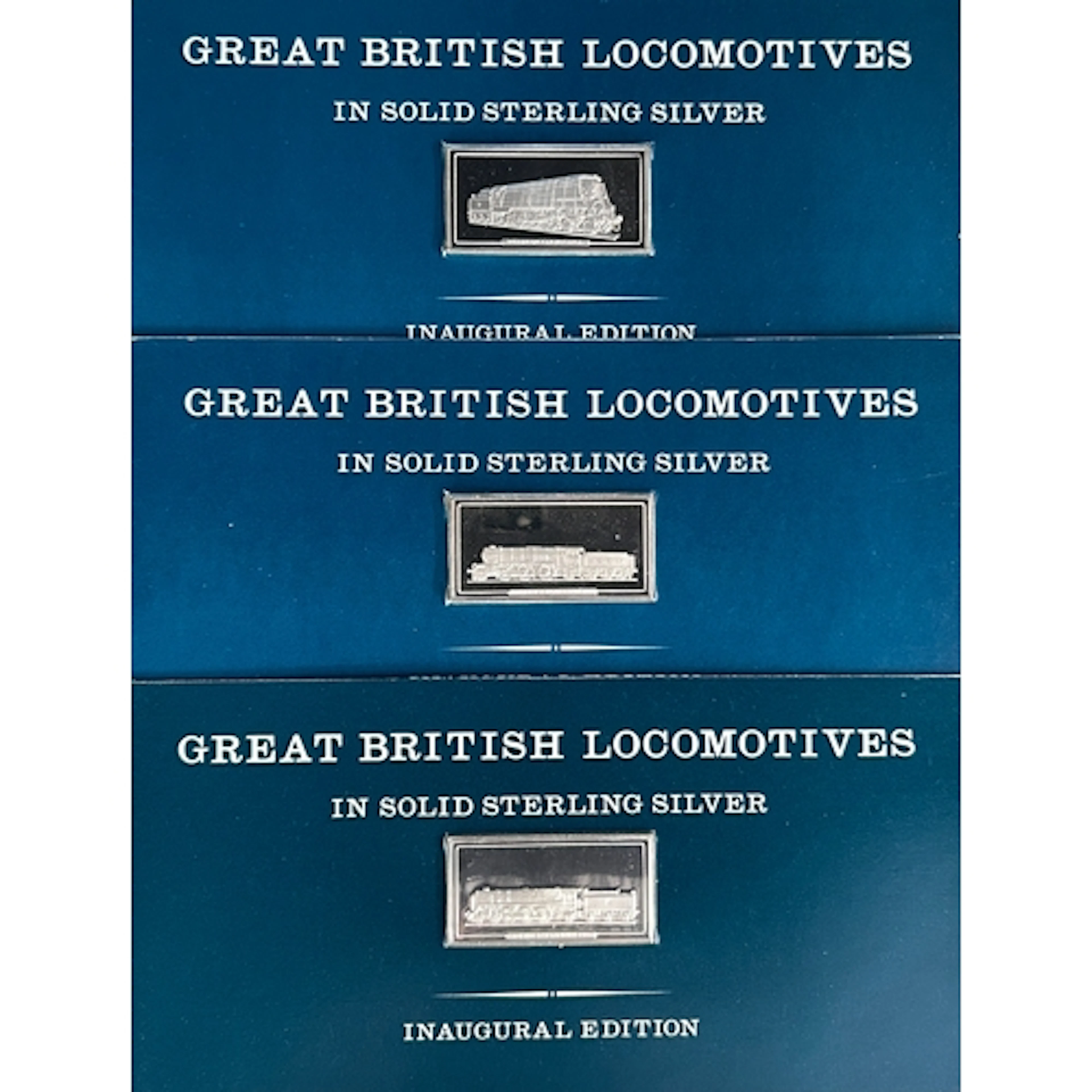 A group of eleven John Pinches Great British Locomotives sol...