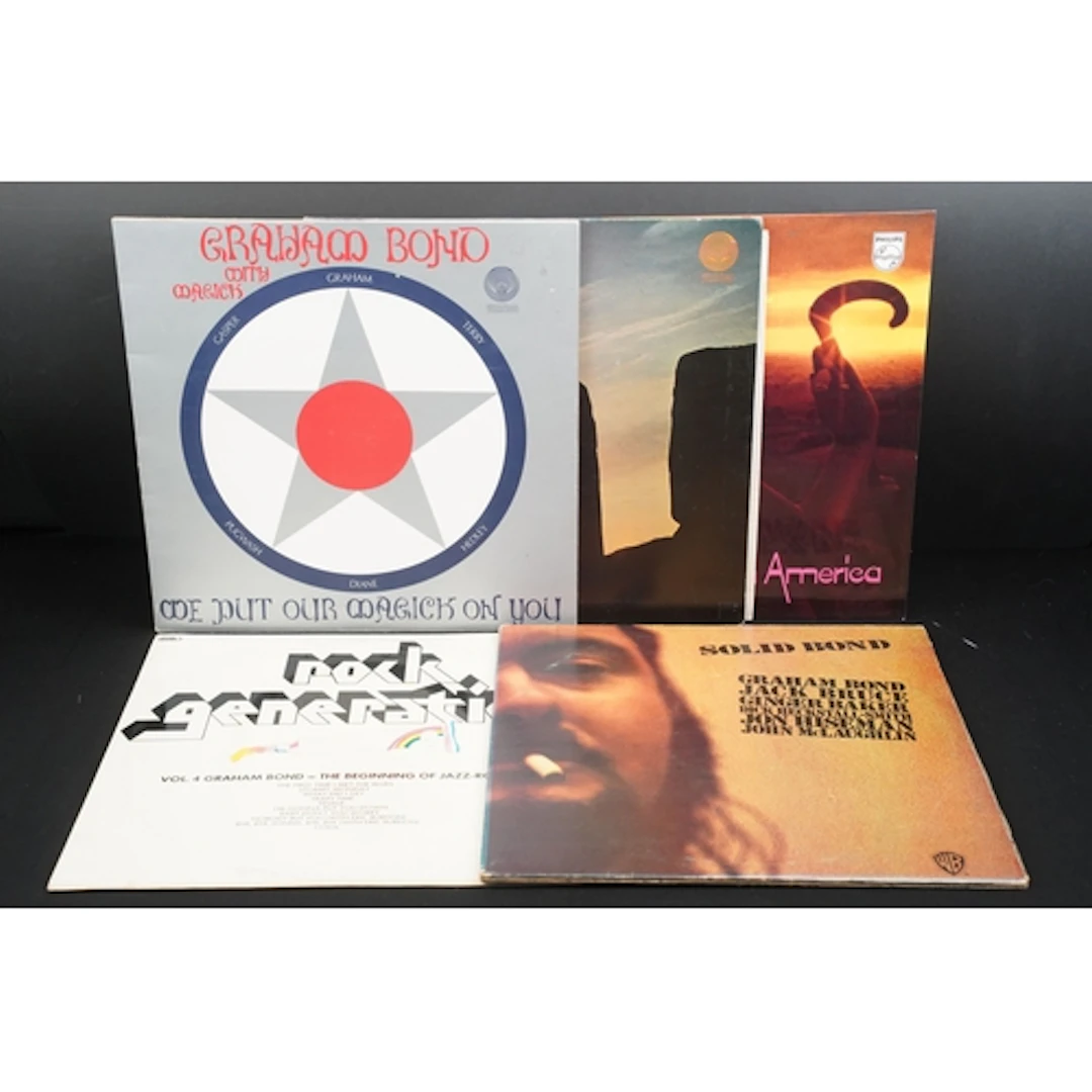Vinyl - 5 Graham Bond original pressing LP’s to include: Gra...