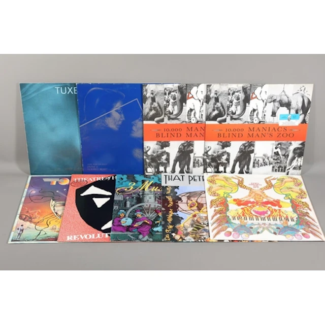 Mixed vinyl records to include That Petrol Emotion, Theatre ...